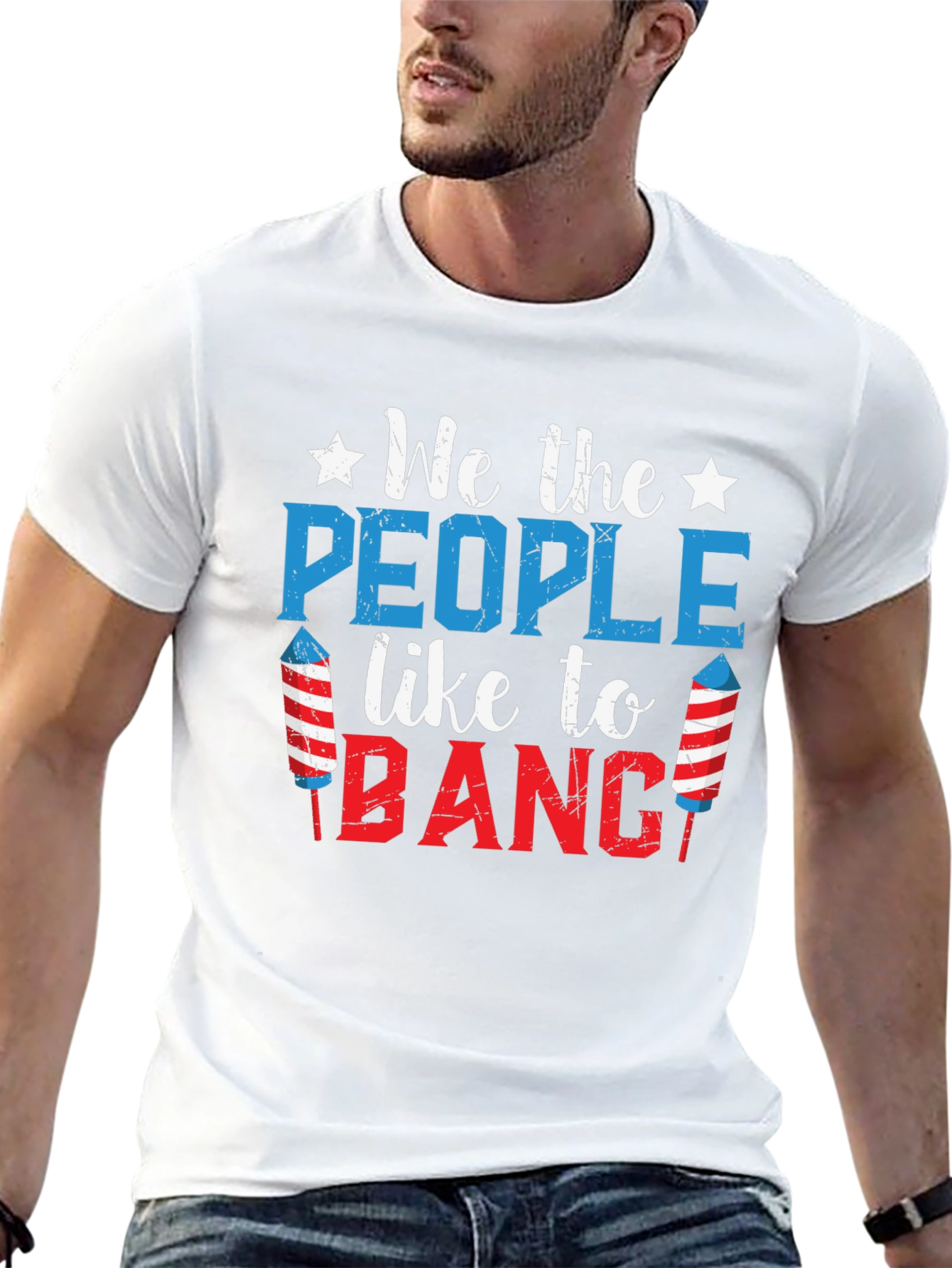 Patriotic We The People BANG T-Shirt