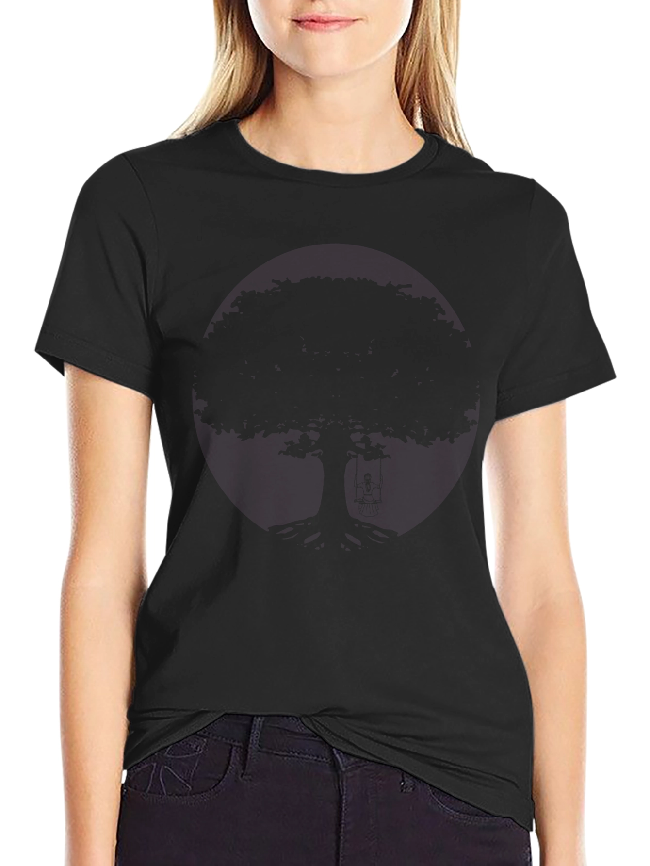 Classic Black Crew Neck T-Shirt | Everyday Essential