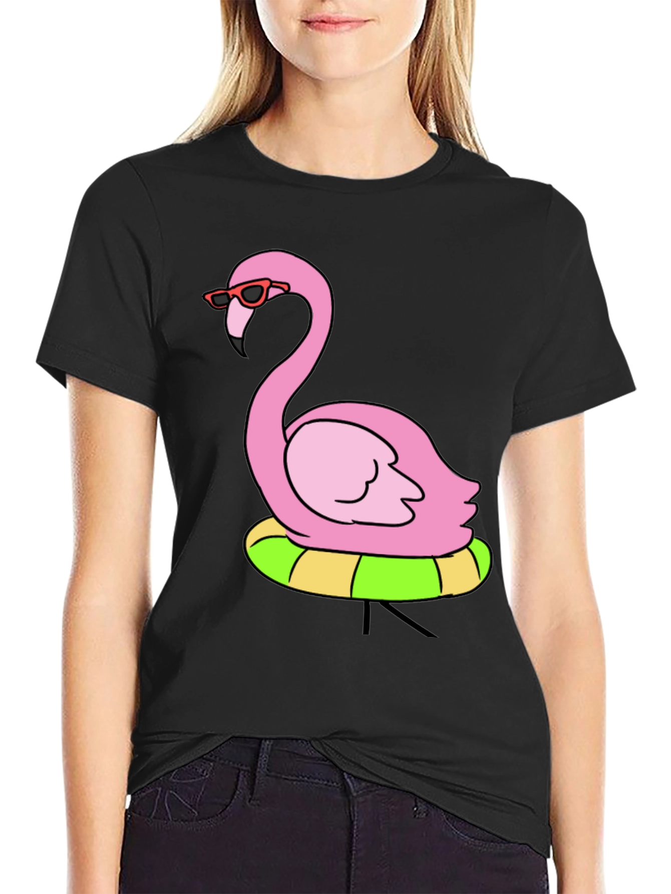Cool Flamingo Graphic Tee