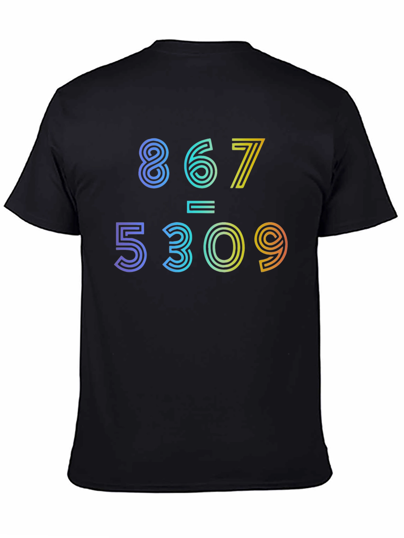 867-5309 Jenny Inspired Graphic T-Shirt