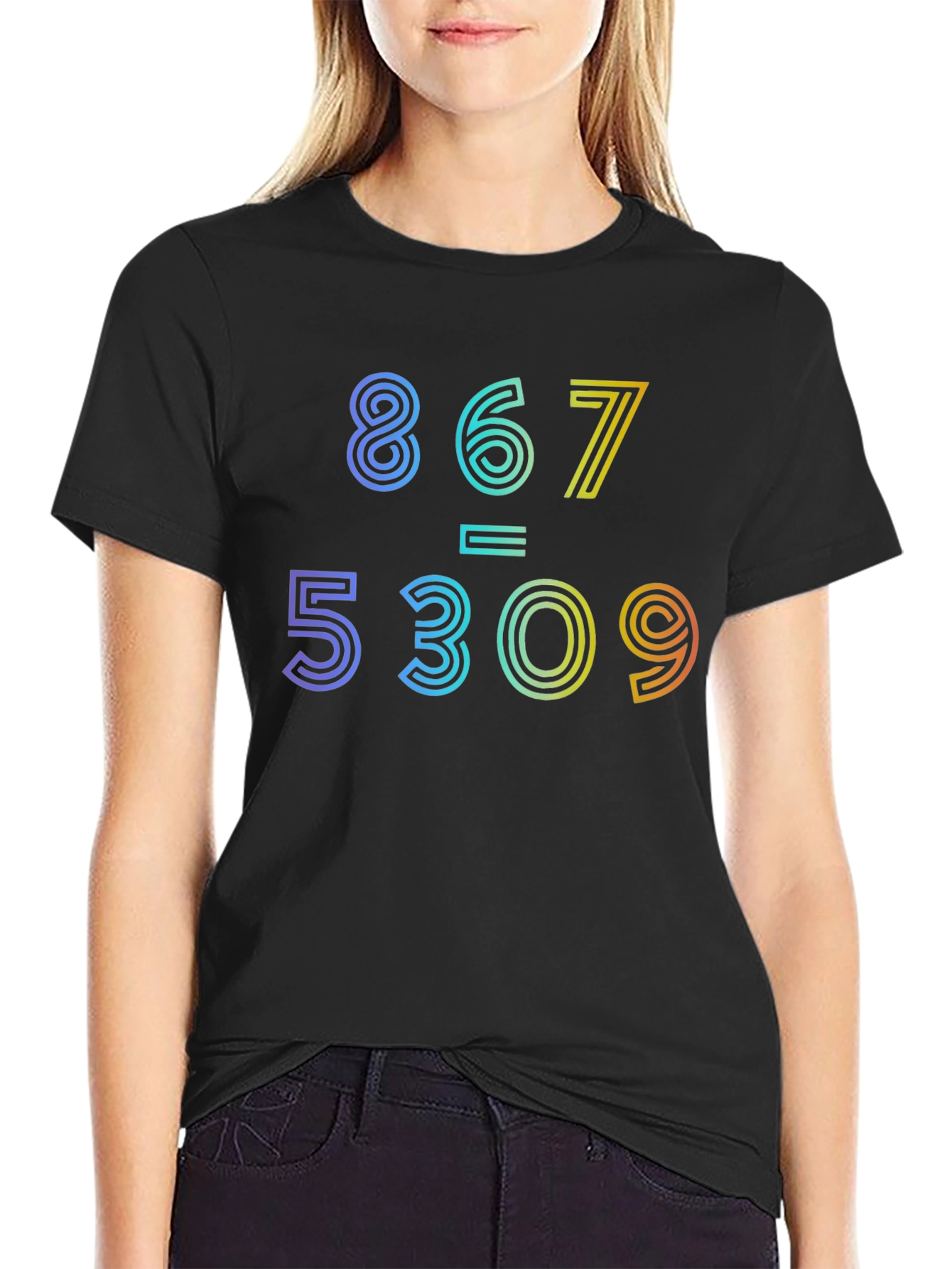 867-5309 Jenny Inspired Graphic T-Shirt