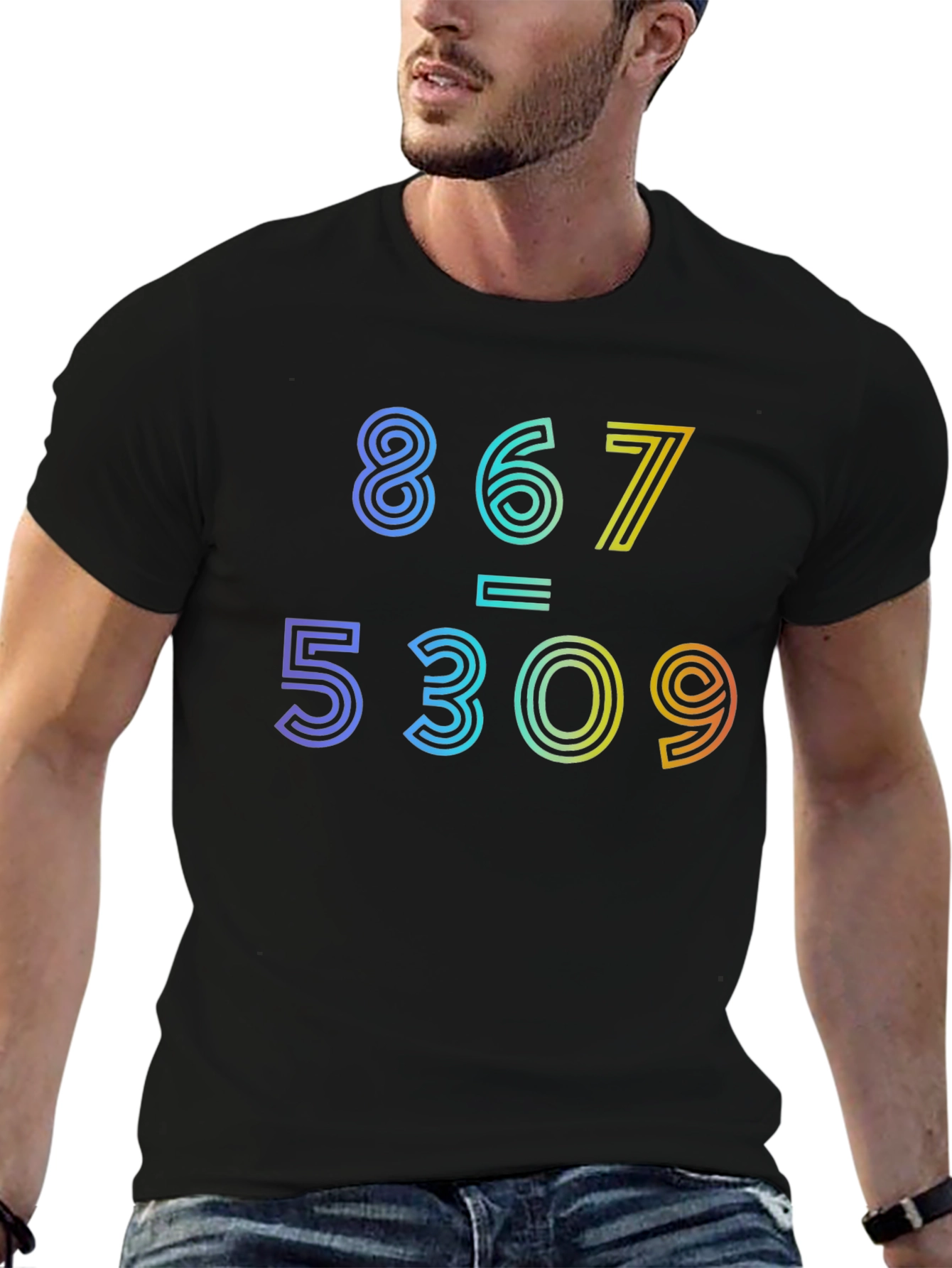 867-5309 Jenny Inspired Graphic T-Shirt