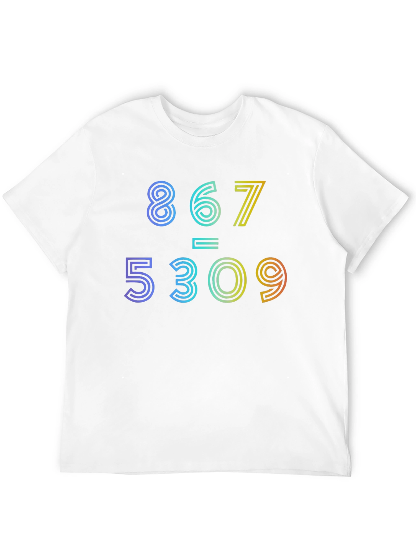 867-5309 Jenny Inspired Graphic T-Shirt