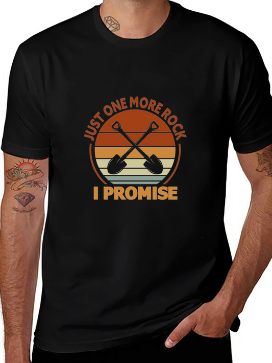 Just One More Rock T-Shirt - Funny Geology Shirt