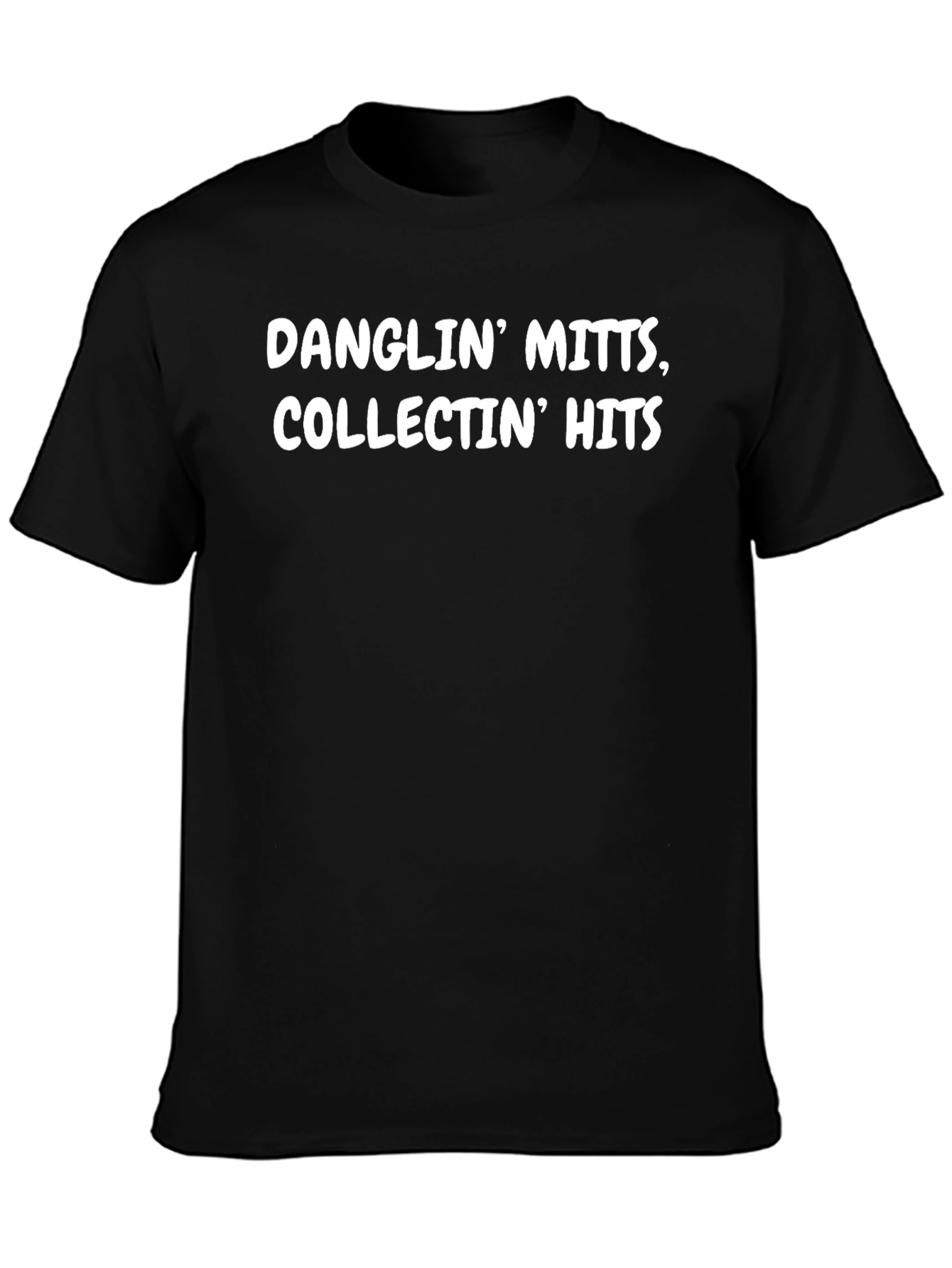 Dangling Mitts T-Shirt: Hockey Inspired Graphic Tee