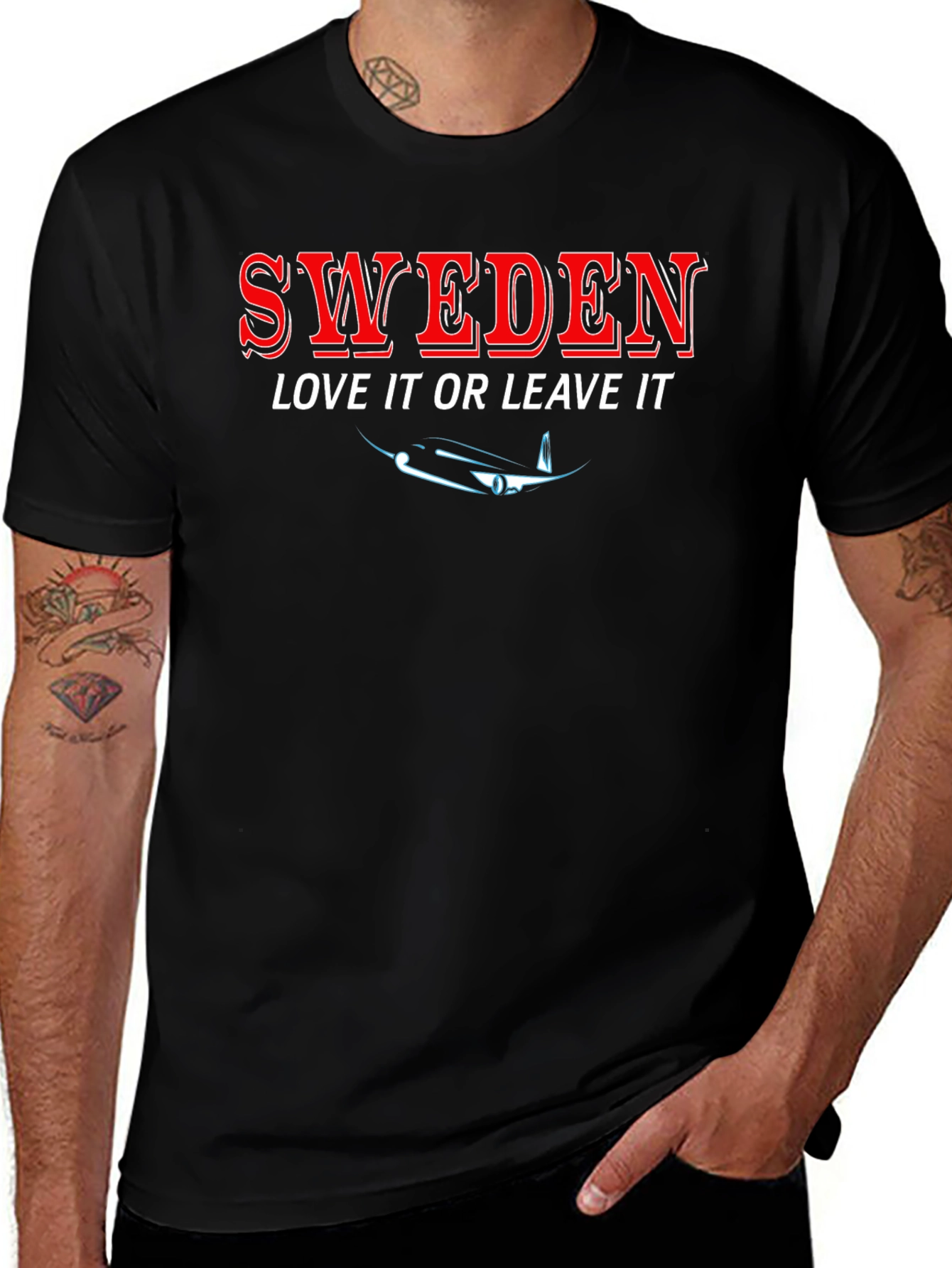 Sweden Love It Or Leave It T-Shirt