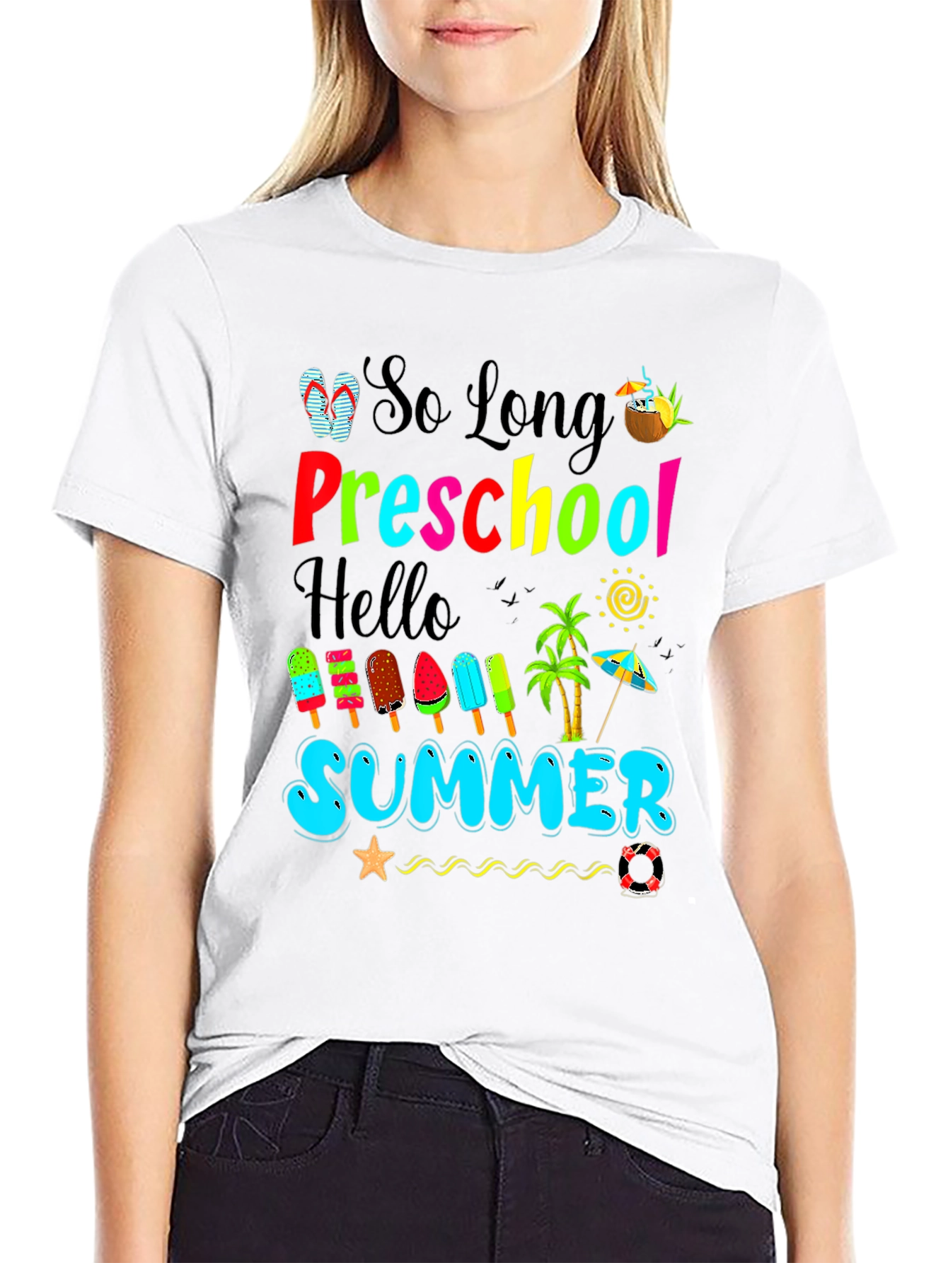 So Long Preschool Hello Summer T-Shirt