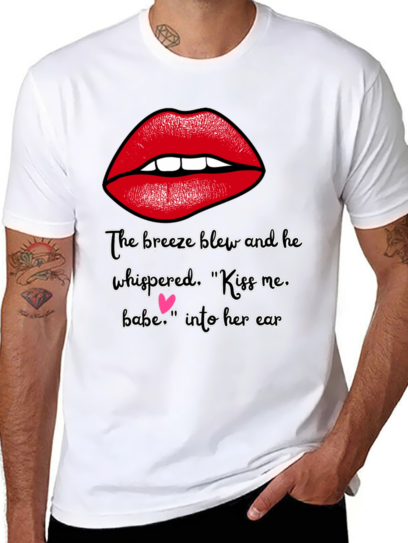 Kiss Me Babe T-Shirt