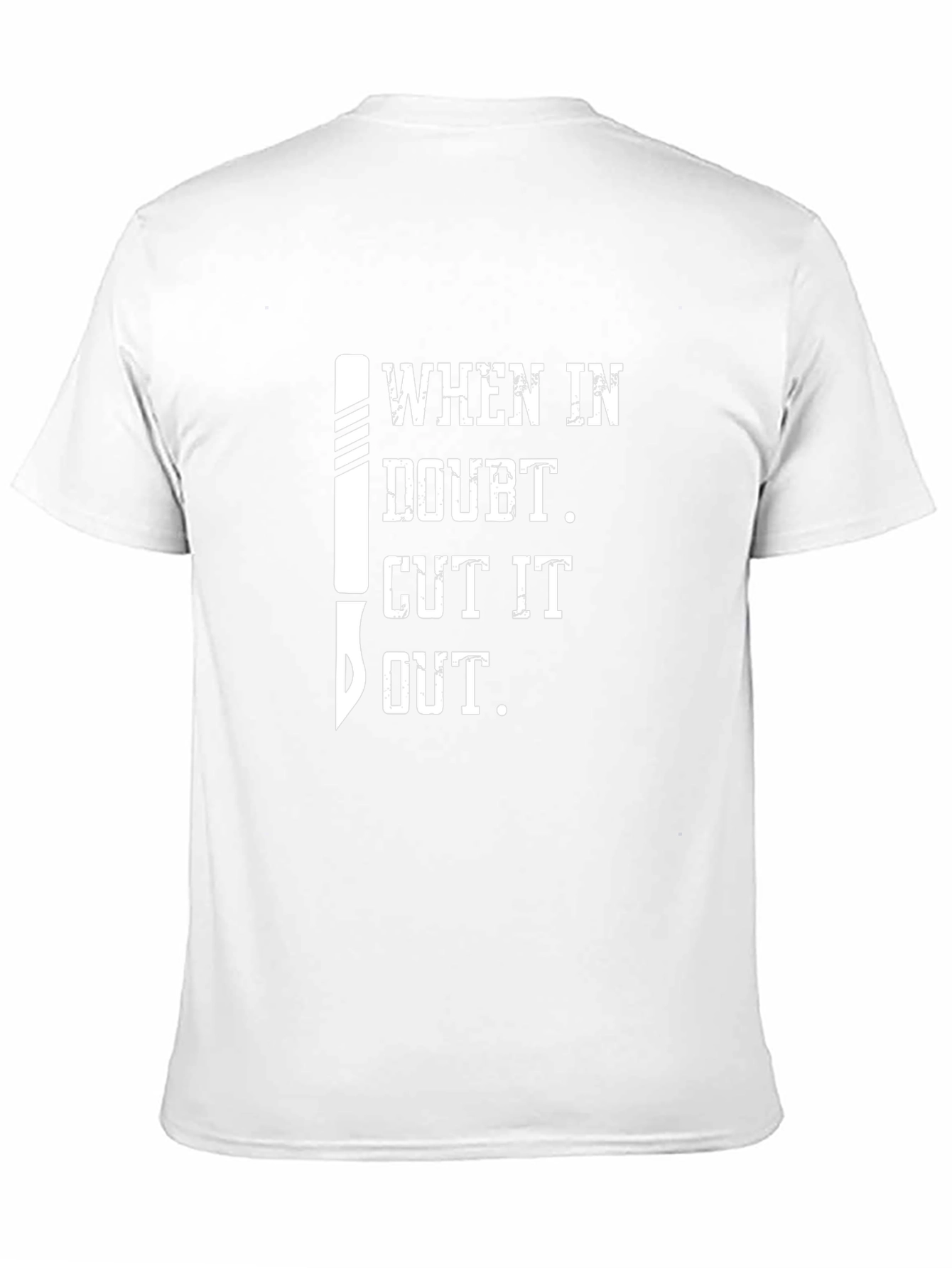 Cut It Out Graphic T-Shirt