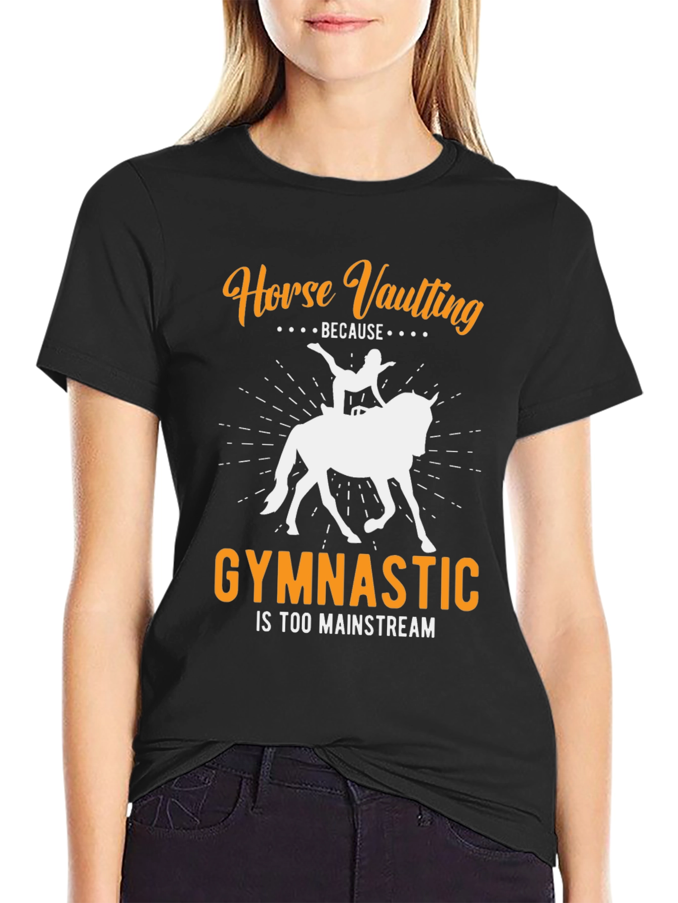 Horse Vaulting T-Shirt - Gymnastics Alternative