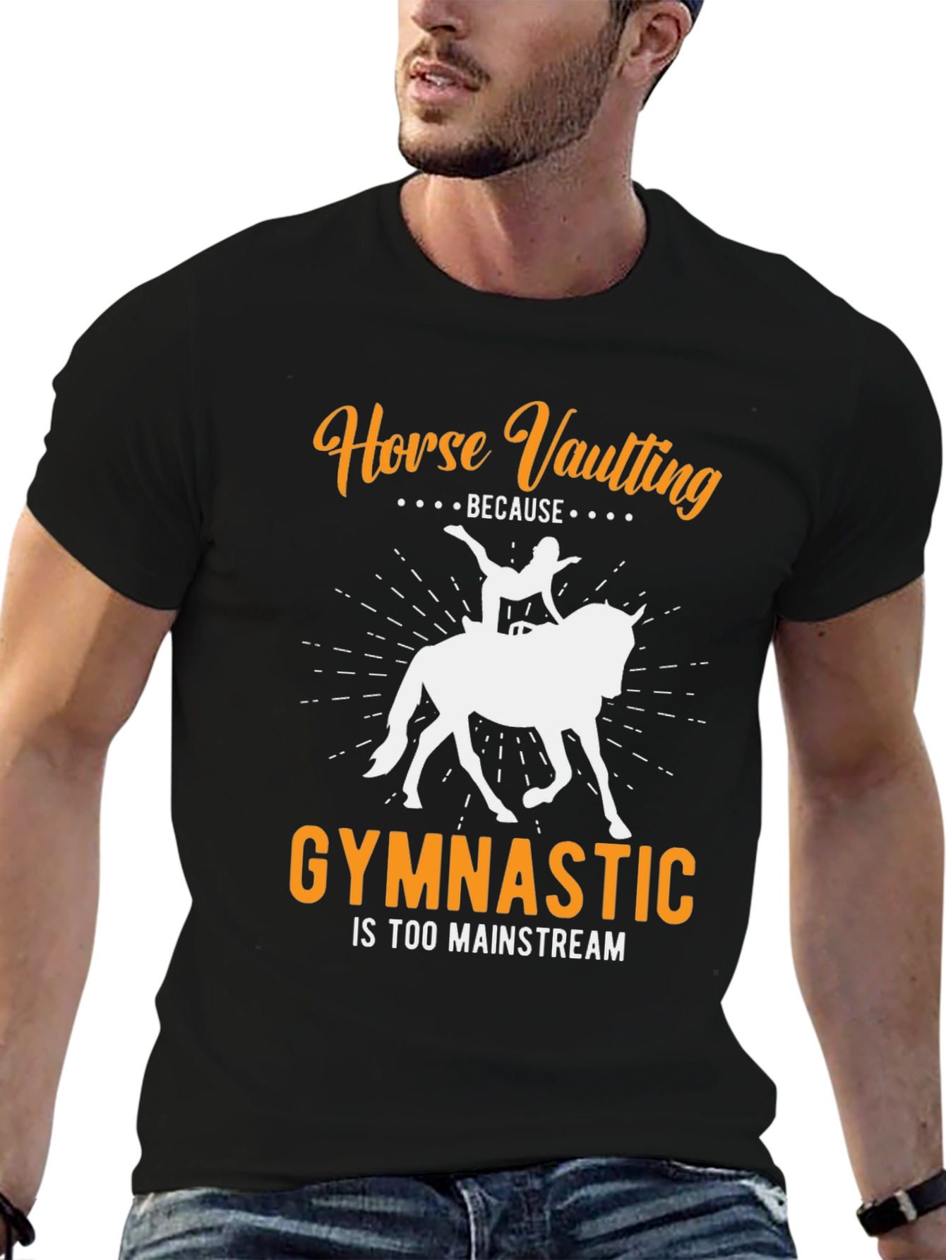 Horse Vaulting T-Shirt - Gymnastics Alternative