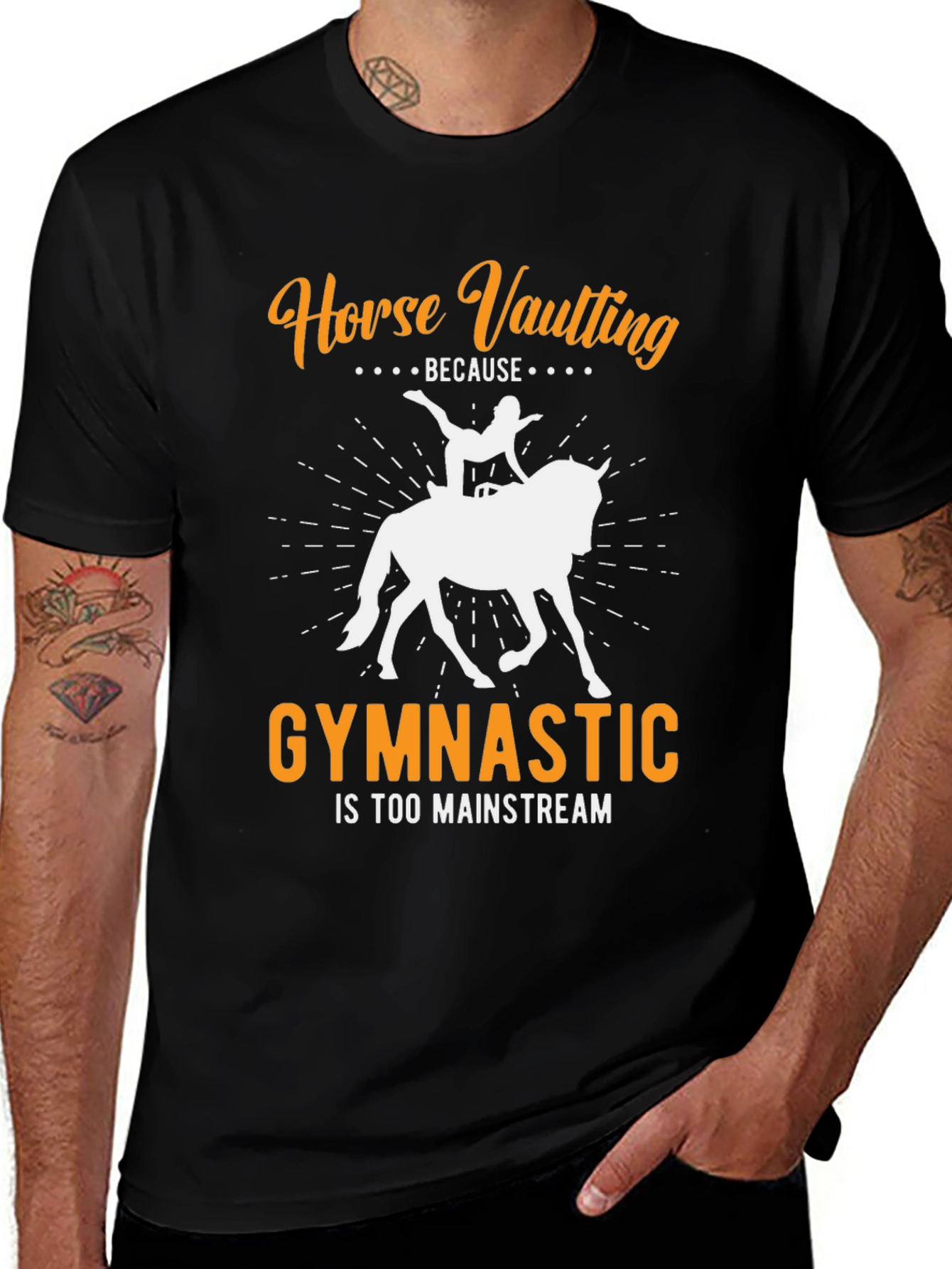 Horse Vaulting T-Shirt - Gymnastics Alternative