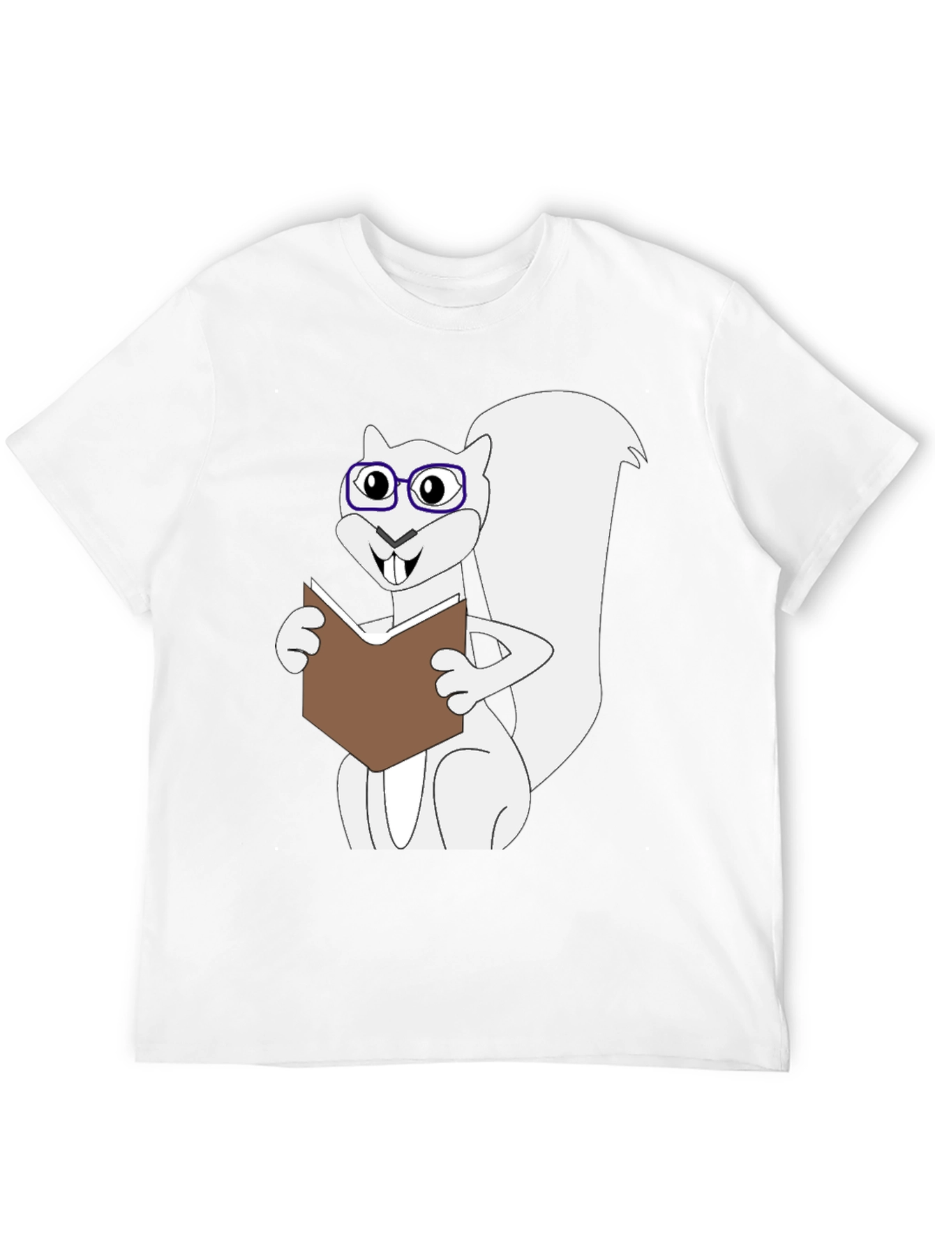 Bookworm Squirrel T-Shirt