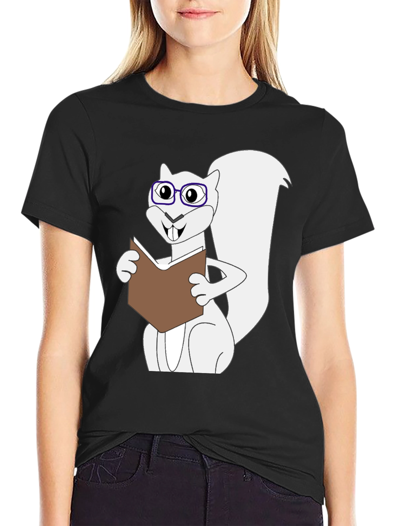 Bookworm Squirrel T-Shirt