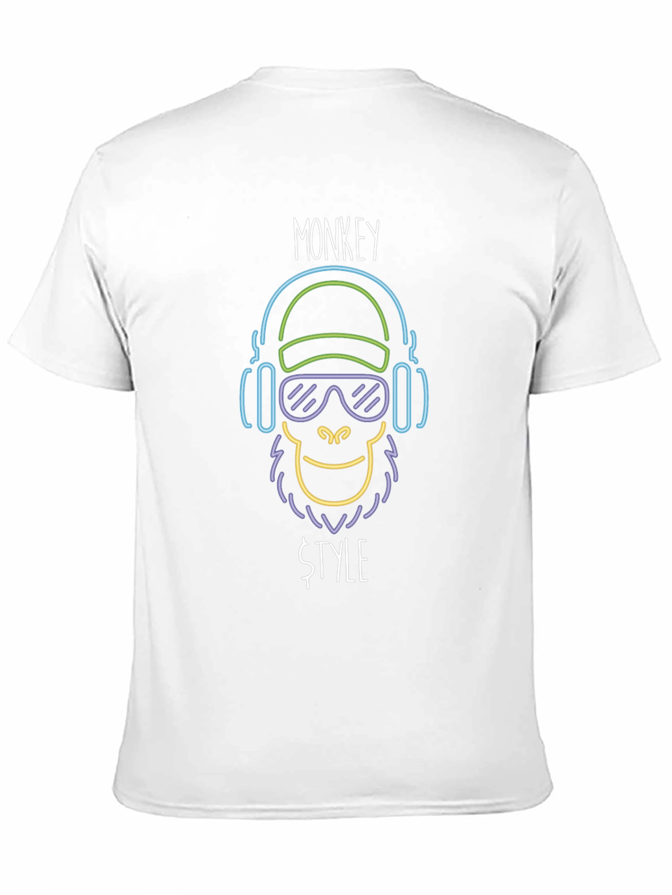 Monkey Style Graphic Tee - Cool Funky Design
