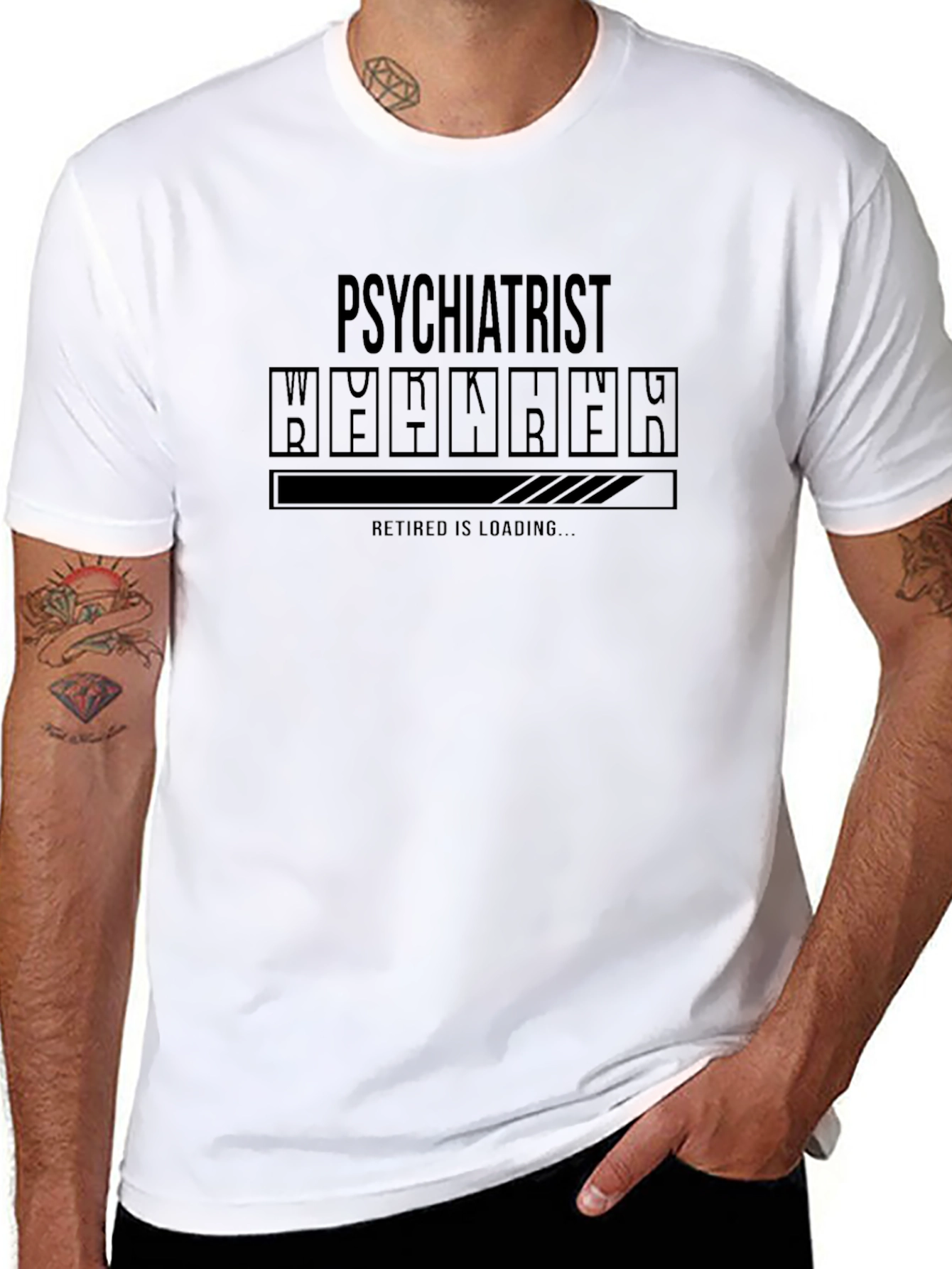 Psychiatrist Retirement Loading T-Shirt