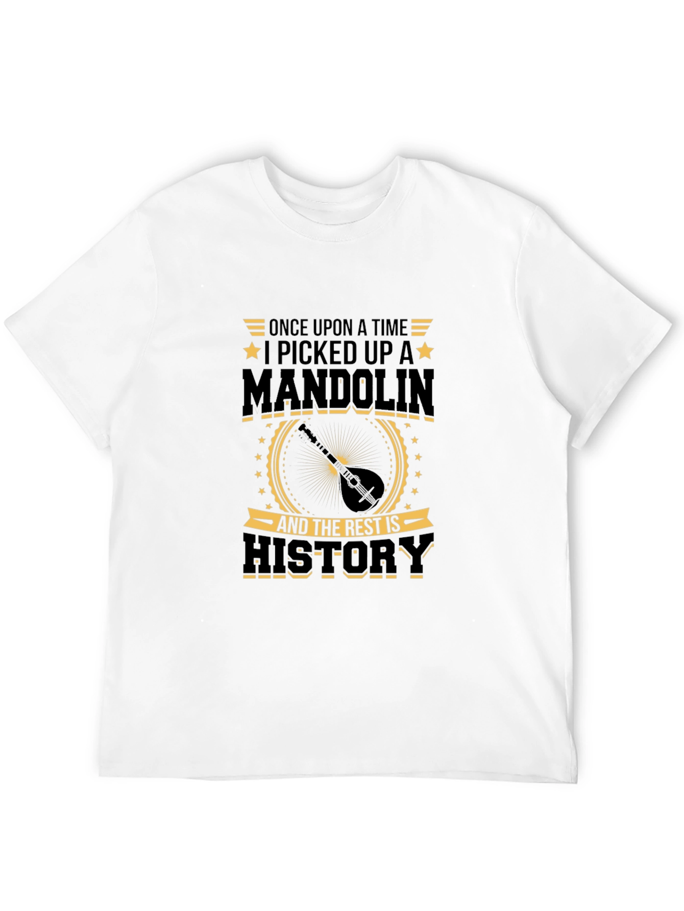 Mandolin Player T-Shirt - Once Upon A Time
