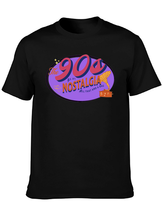 90s Nostalgia Graphic Tee - Retro Vibe