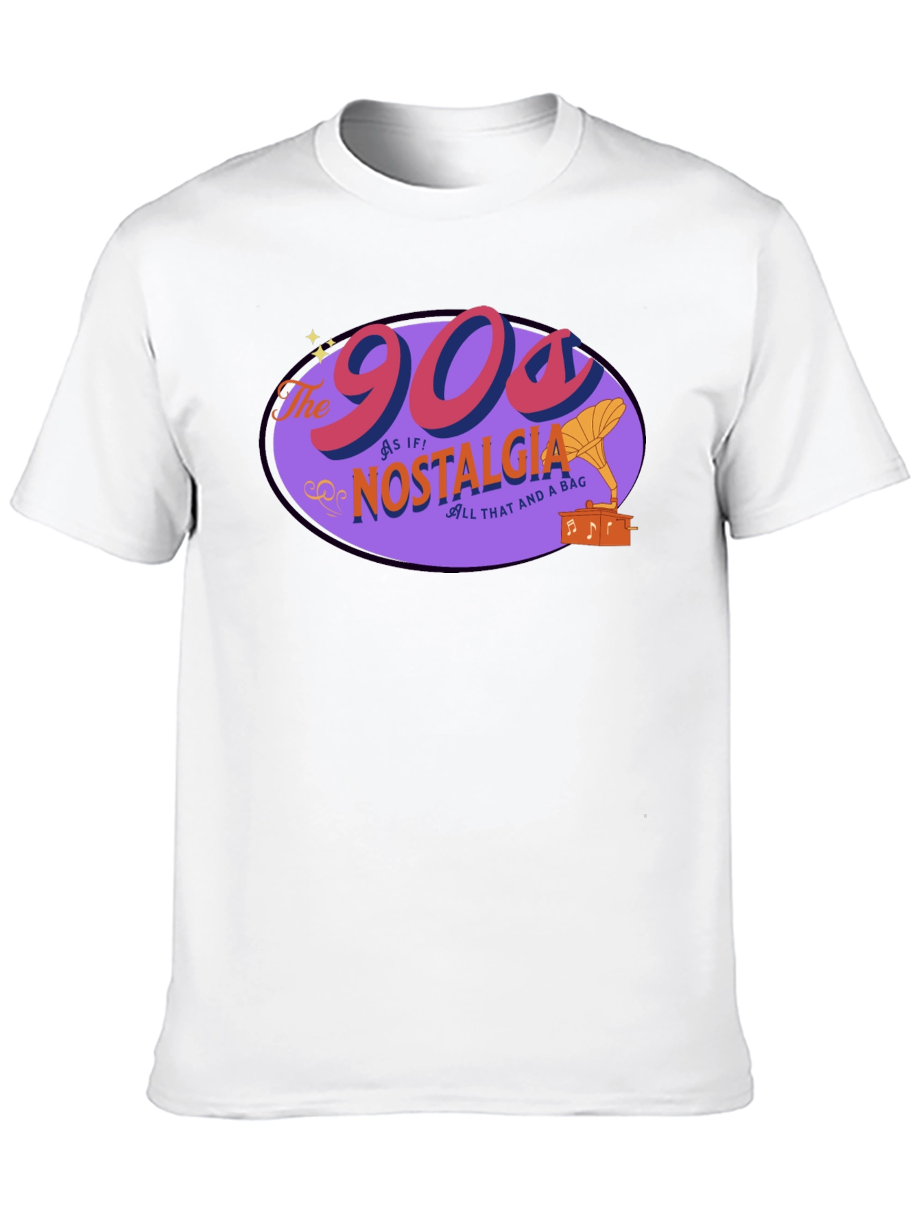 90s Nostalgia Graphic Tee - Retro Vibe