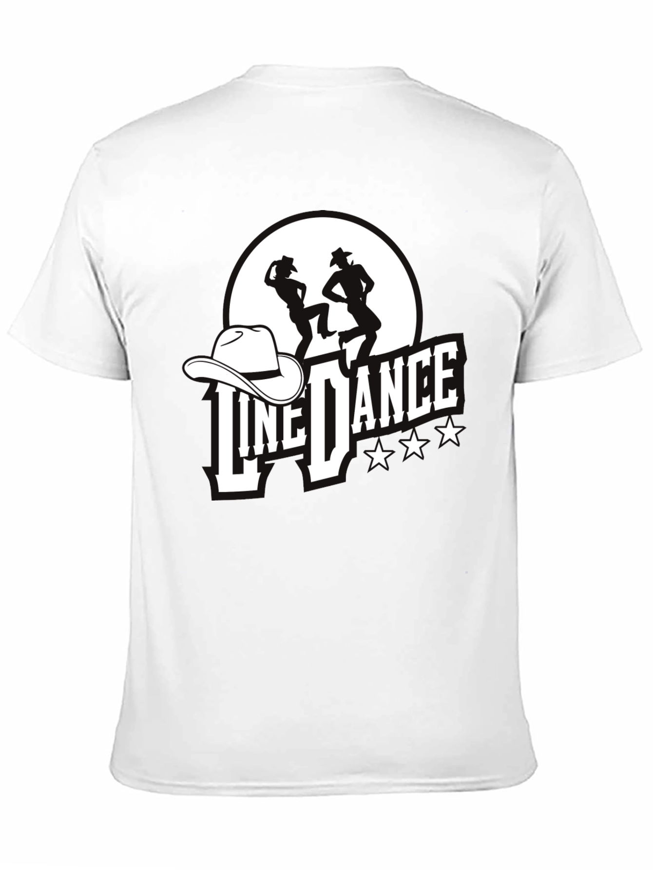 Line Dance Graphic Tee - Western Style