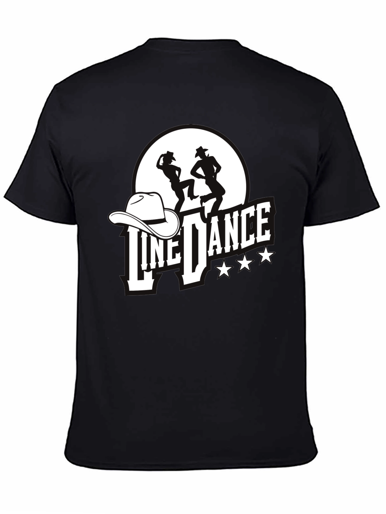 Line Dance Graphic Tee - Western Style