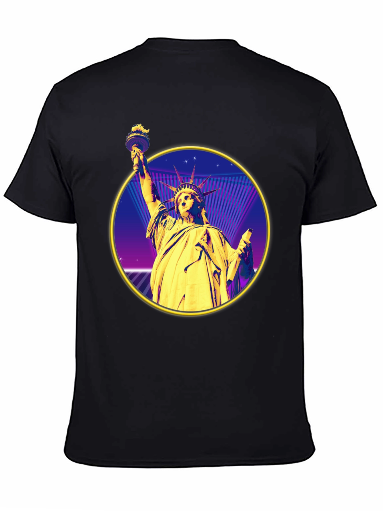 Statue of Liberty Retro Graphic Tee