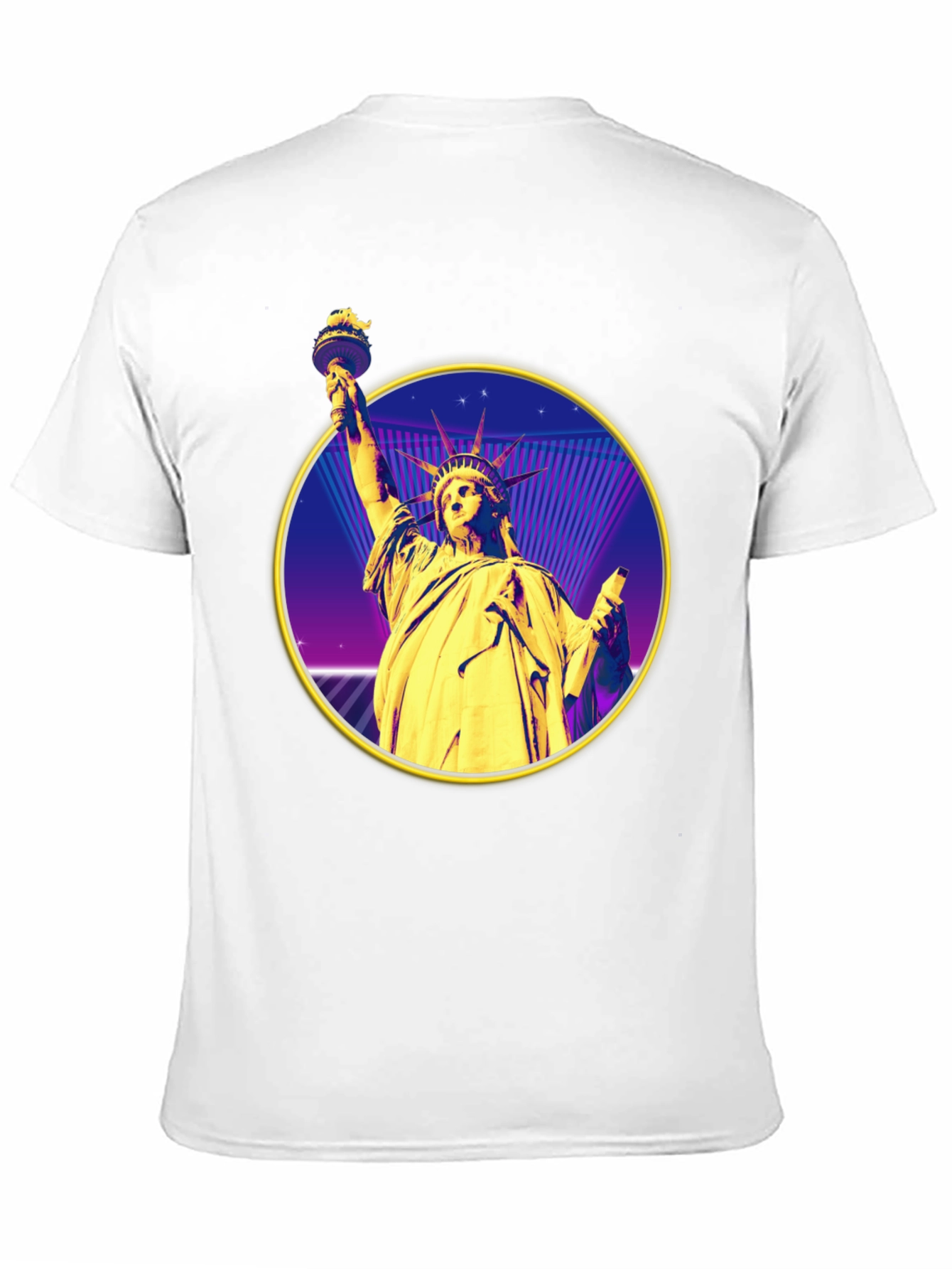 Statue of Liberty Retro Graphic Tee