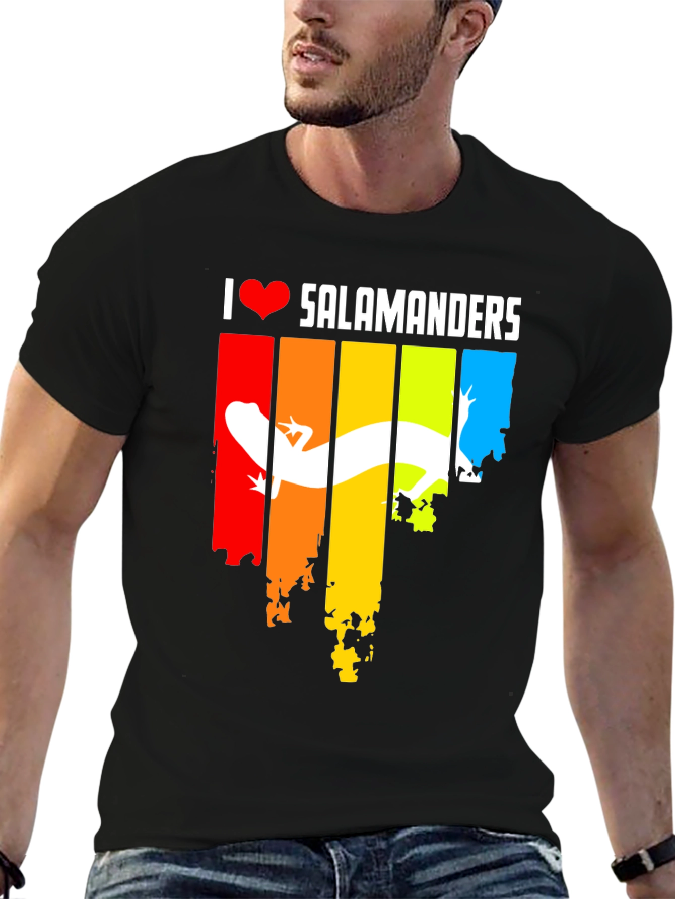 I Love Salamanders Graphic Tee