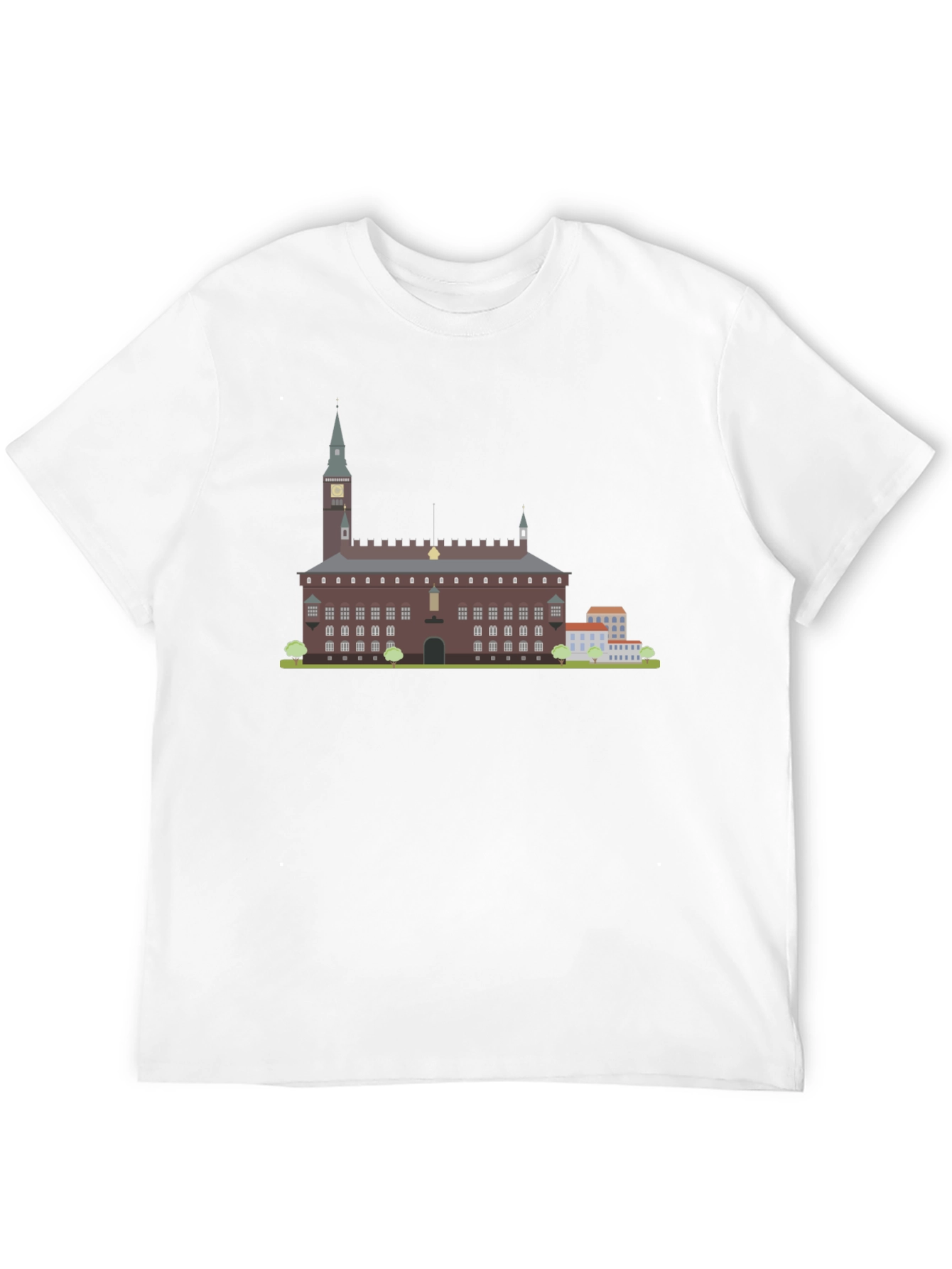 Copenhagen City Hall Graphic T-Shirt