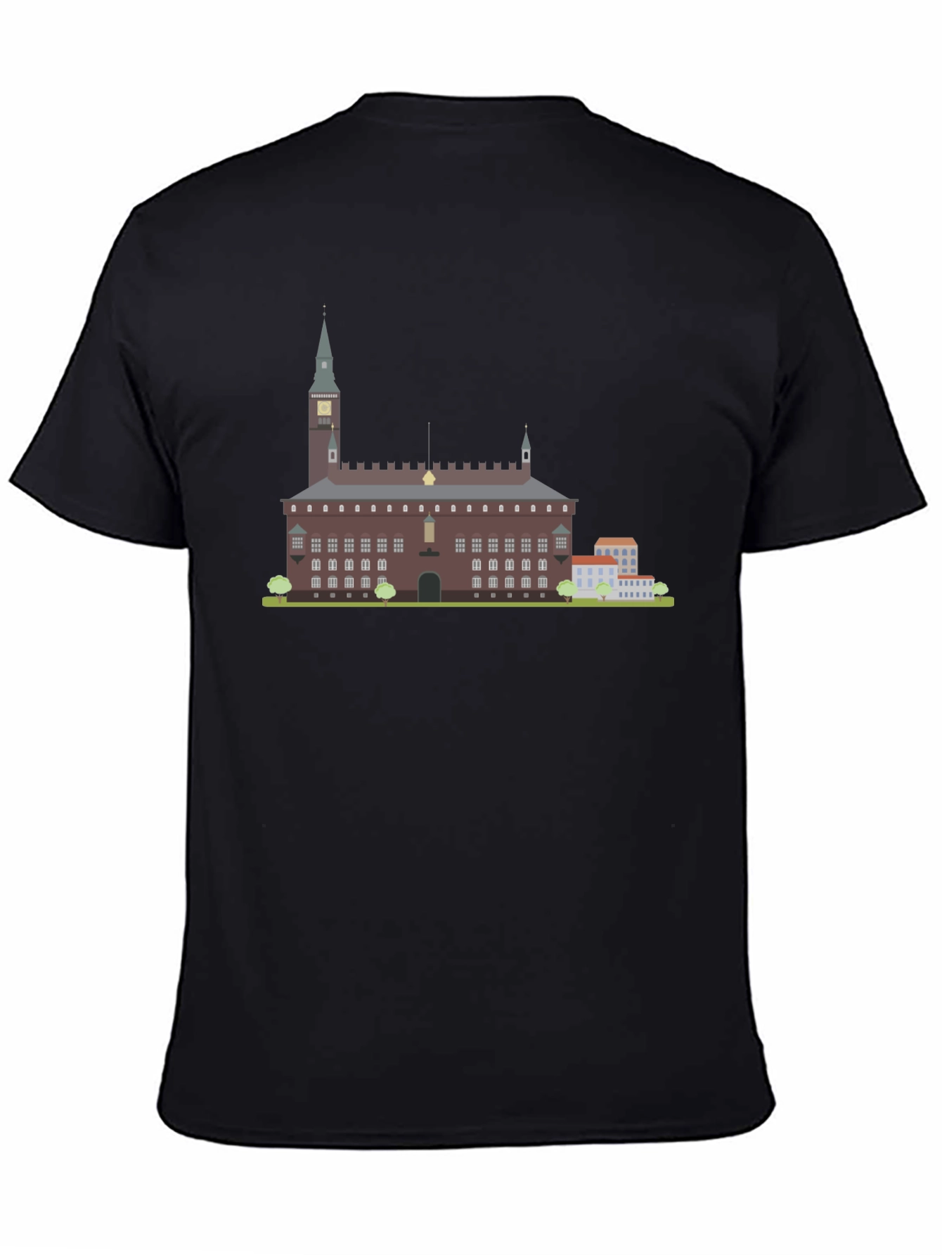 Copenhagen City Hall Graphic T-Shirt