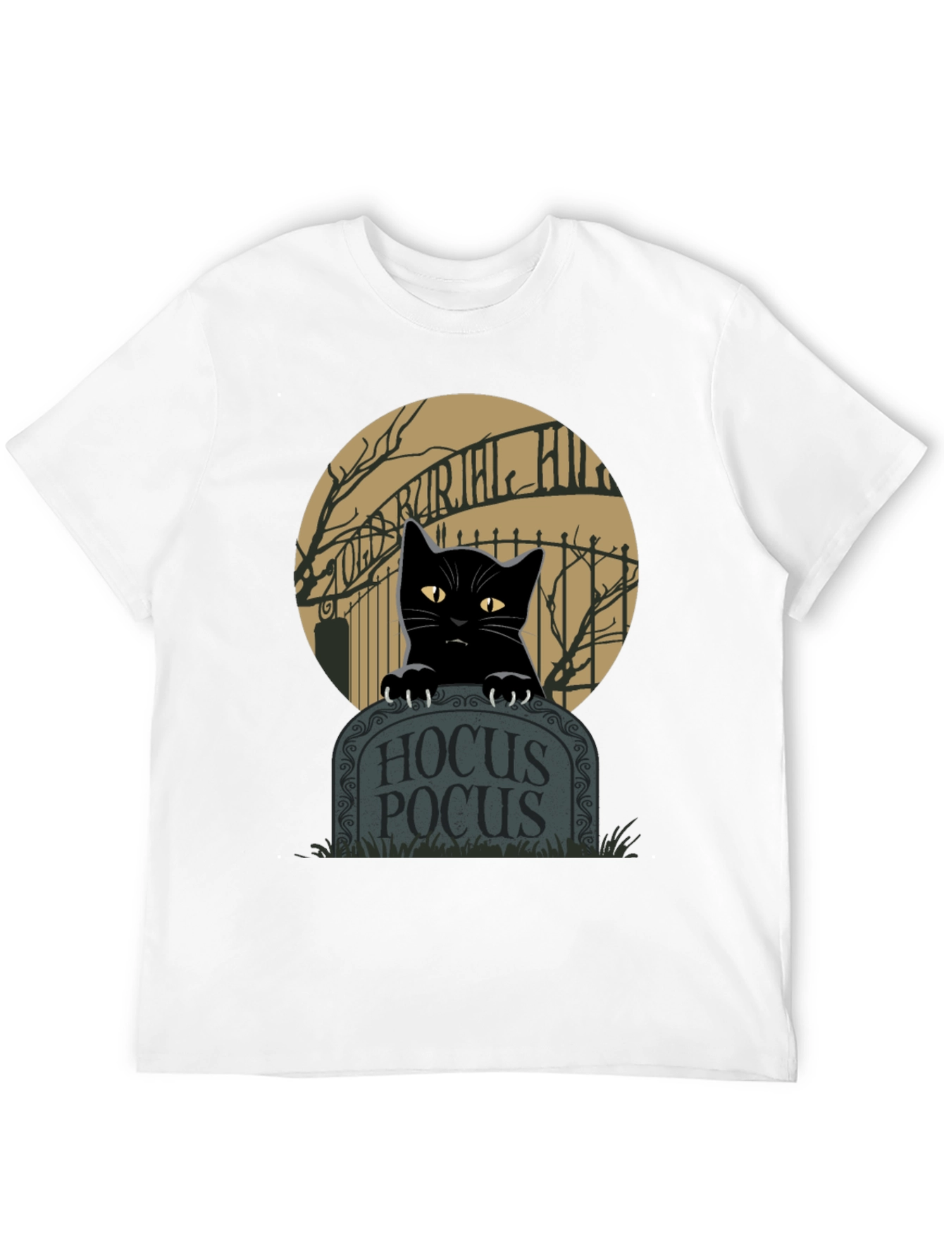 Hocus Pocus Cat T-Shirt - Halloween Apparel