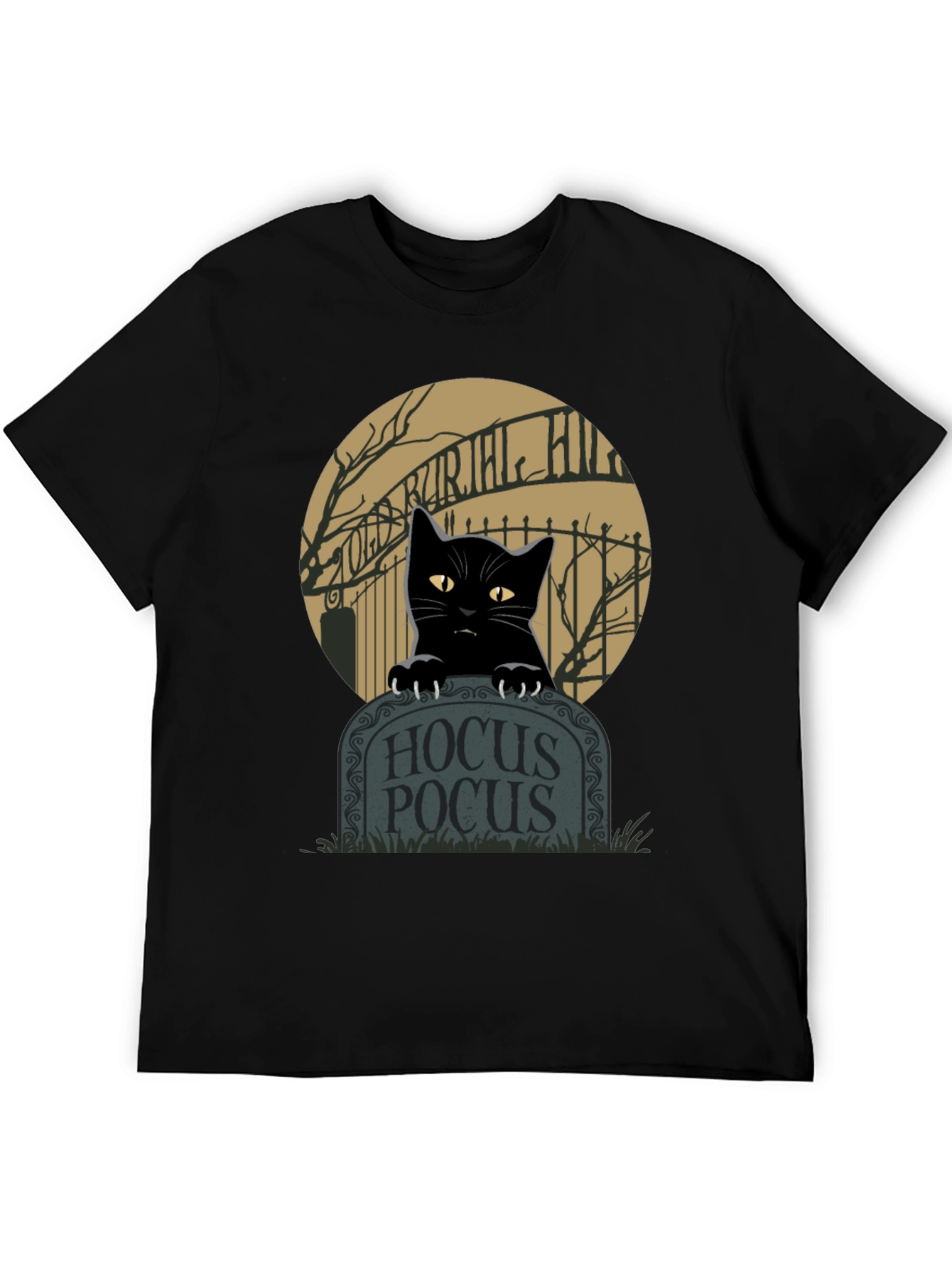 Hocus Pocus Cat T-Shirt - Halloween Apparel