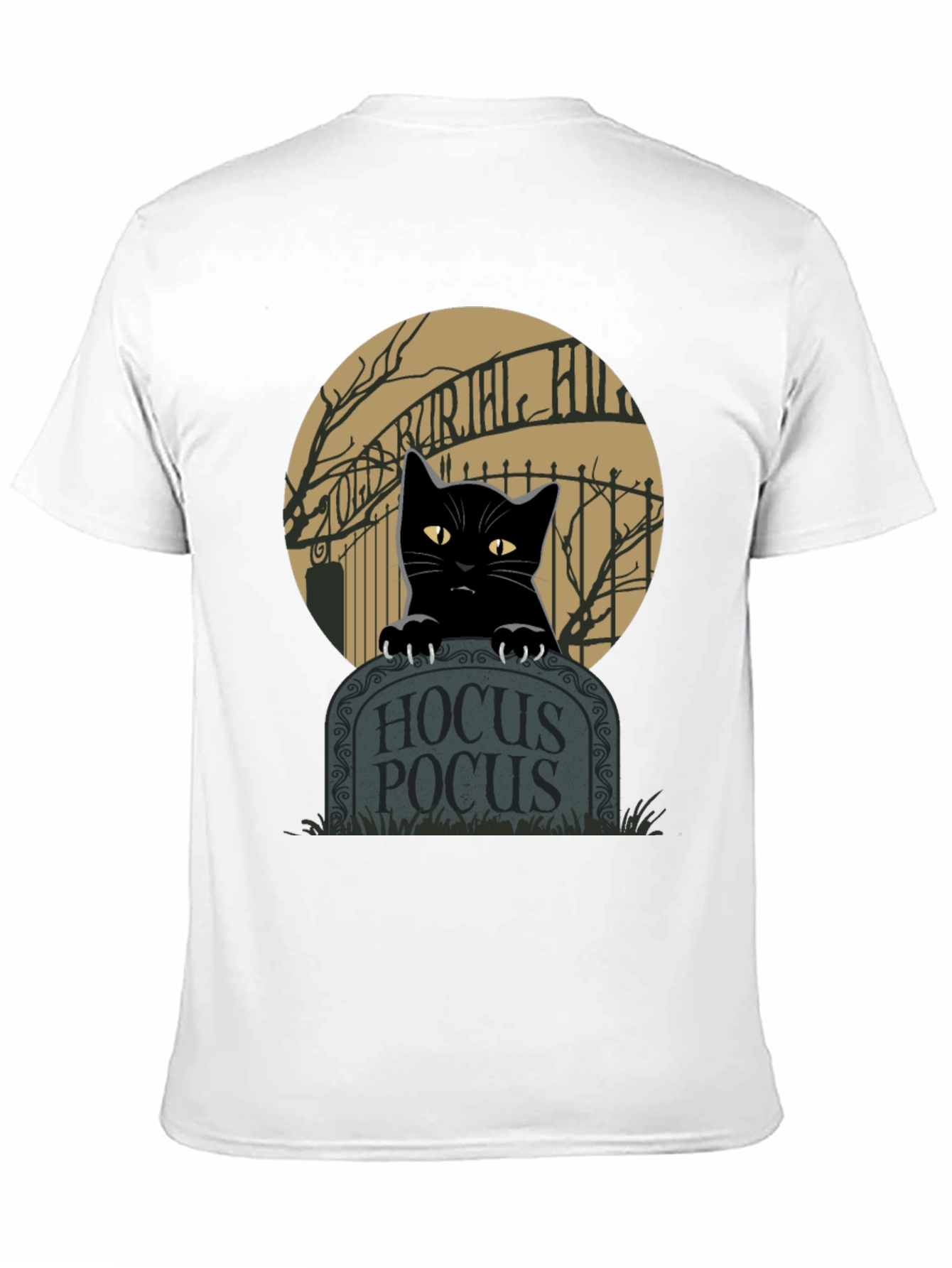 Hocus Pocus Cat T-Shirt - Halloween Apparel