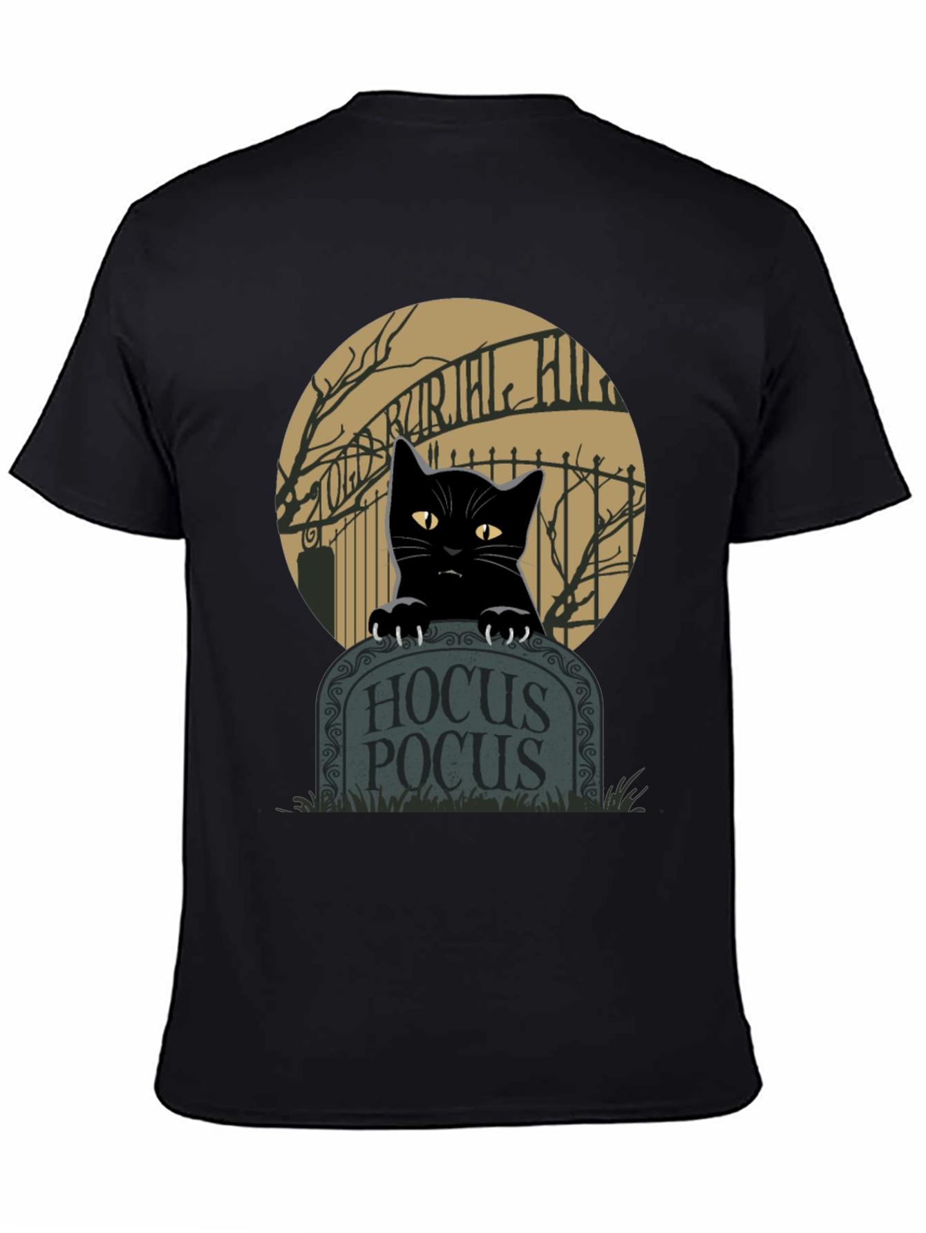 Hocus Pocus Cat T-Shirt - Halloween Apparel