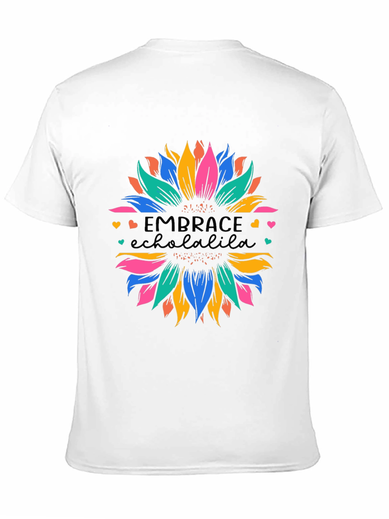 Embrace Echolalia Sunflower Graphic Tee
