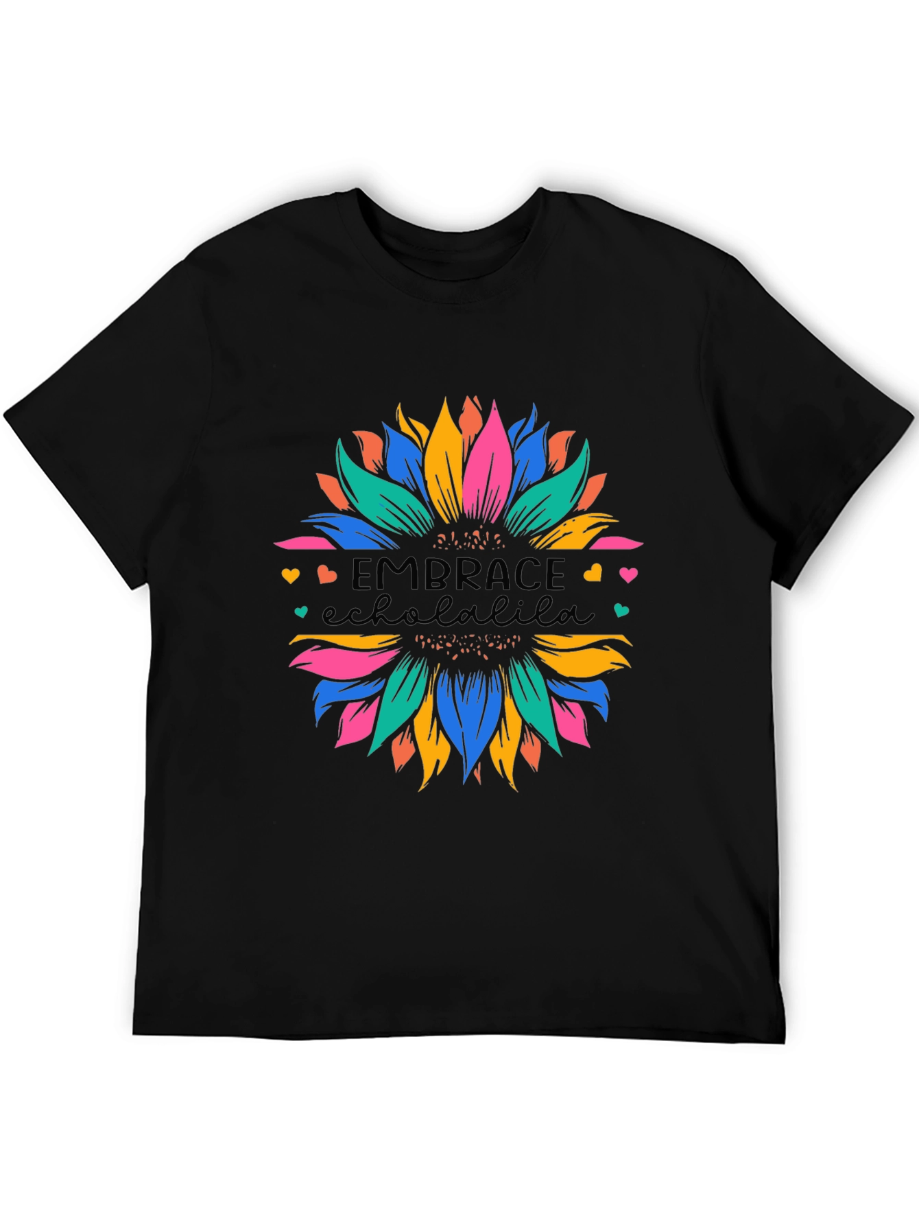 Embrace Echolalia Sunflower Graphic Tee