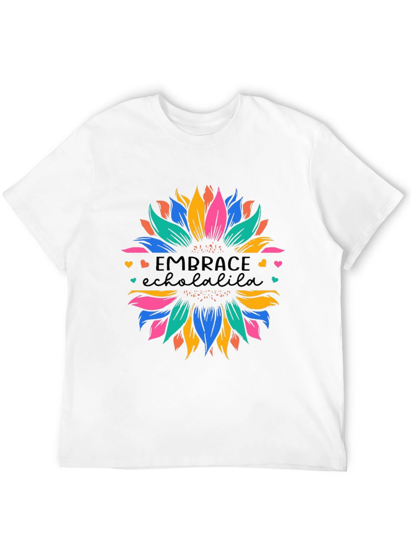 Embrace Echolalia Sunflower Graphic Tee