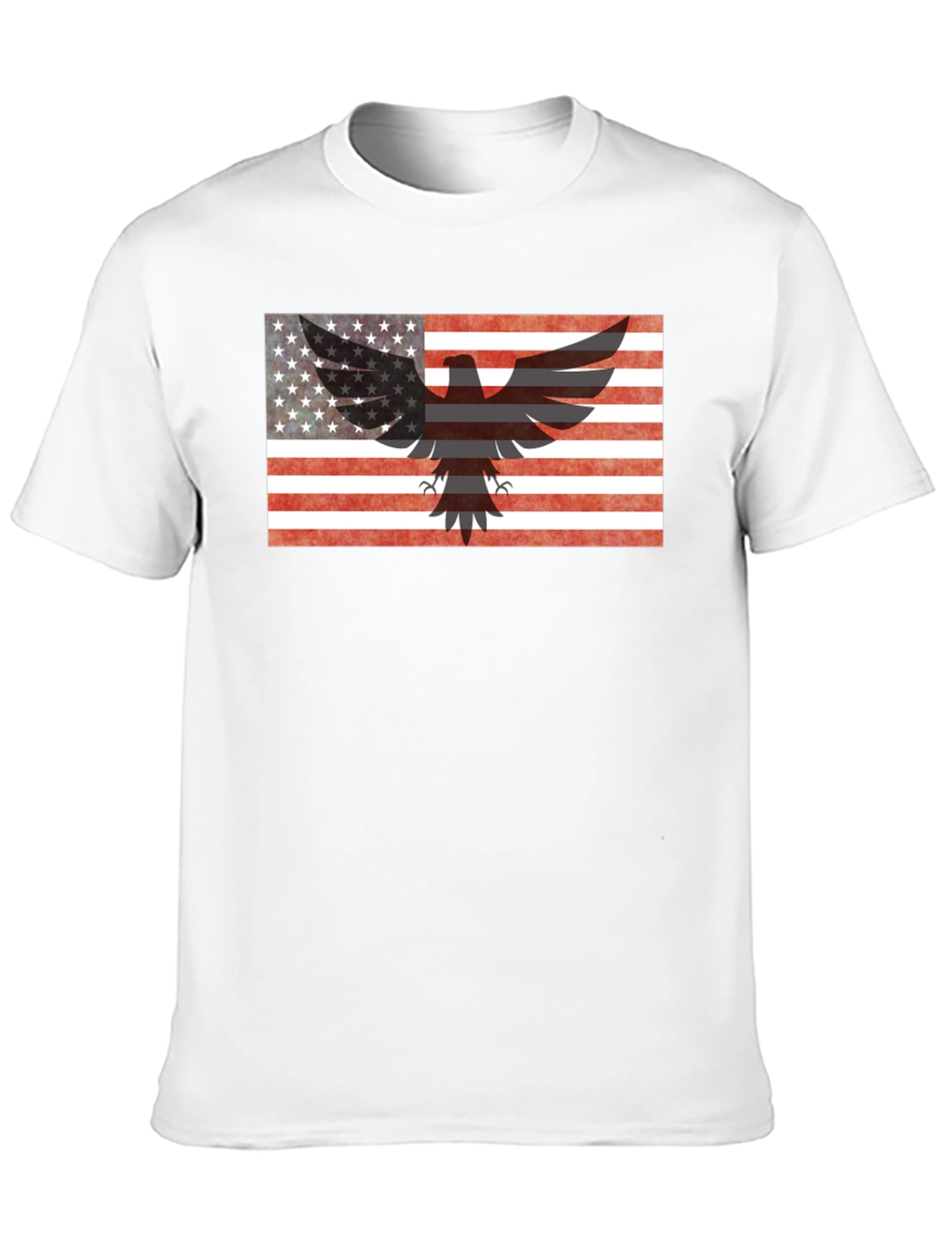 American Eagle Flag Graphic T-Shirt - Patriotic Pride