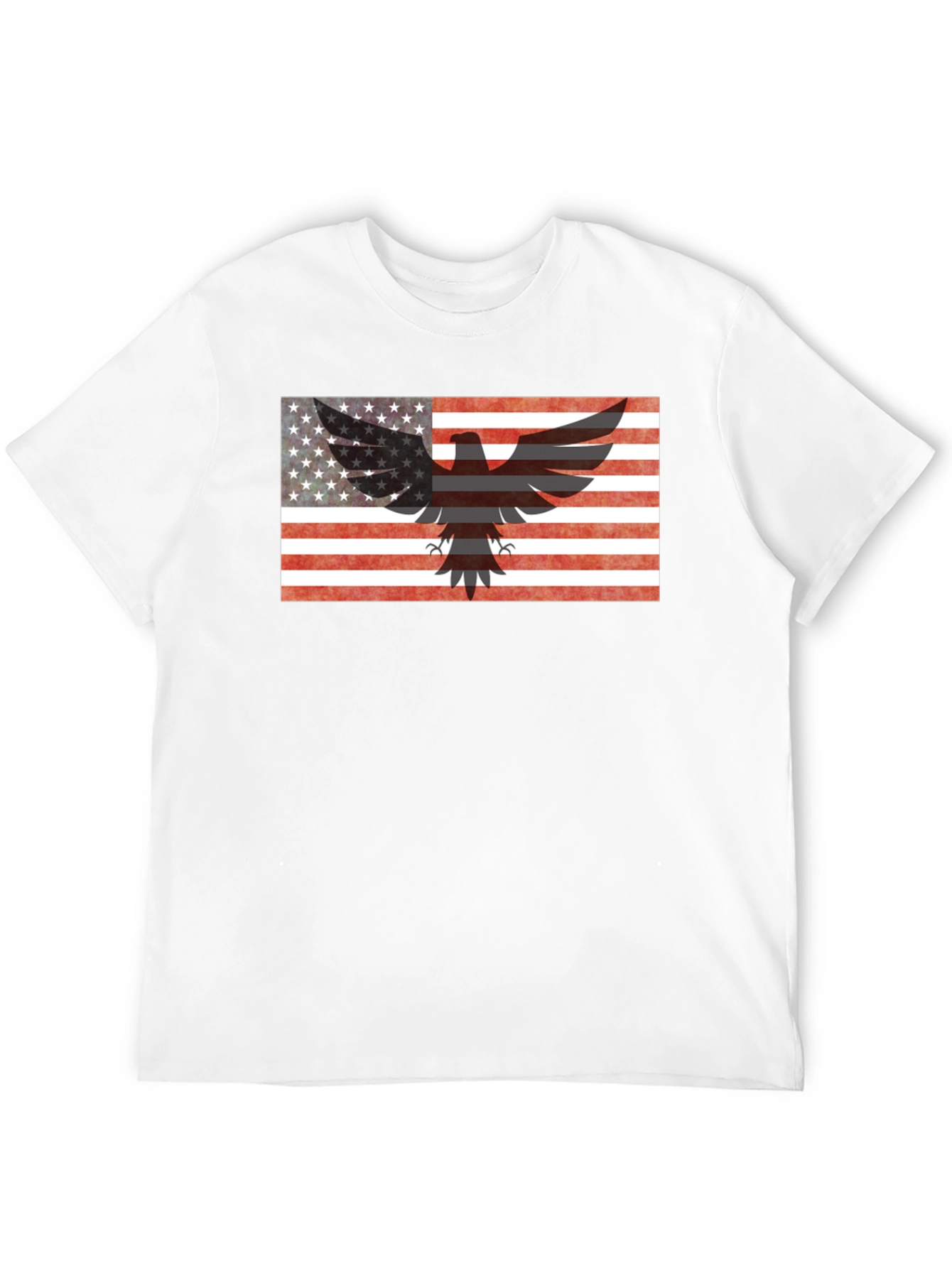 American Eagle Flag Graphic T-Shirt - Patriotic Pride