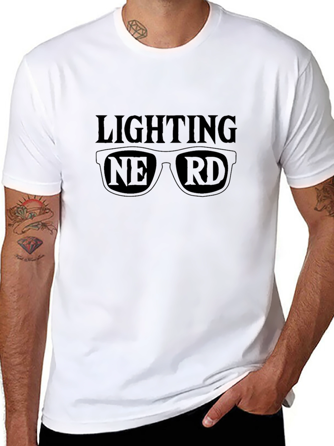 Lighting Nerd T-Shirt - Funny & Unique Design
