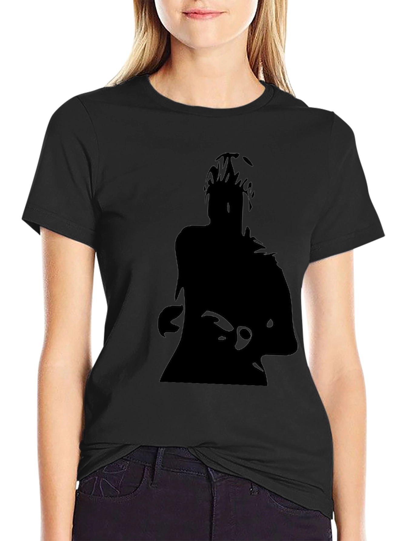 Silhouette Graphic Tee - Black