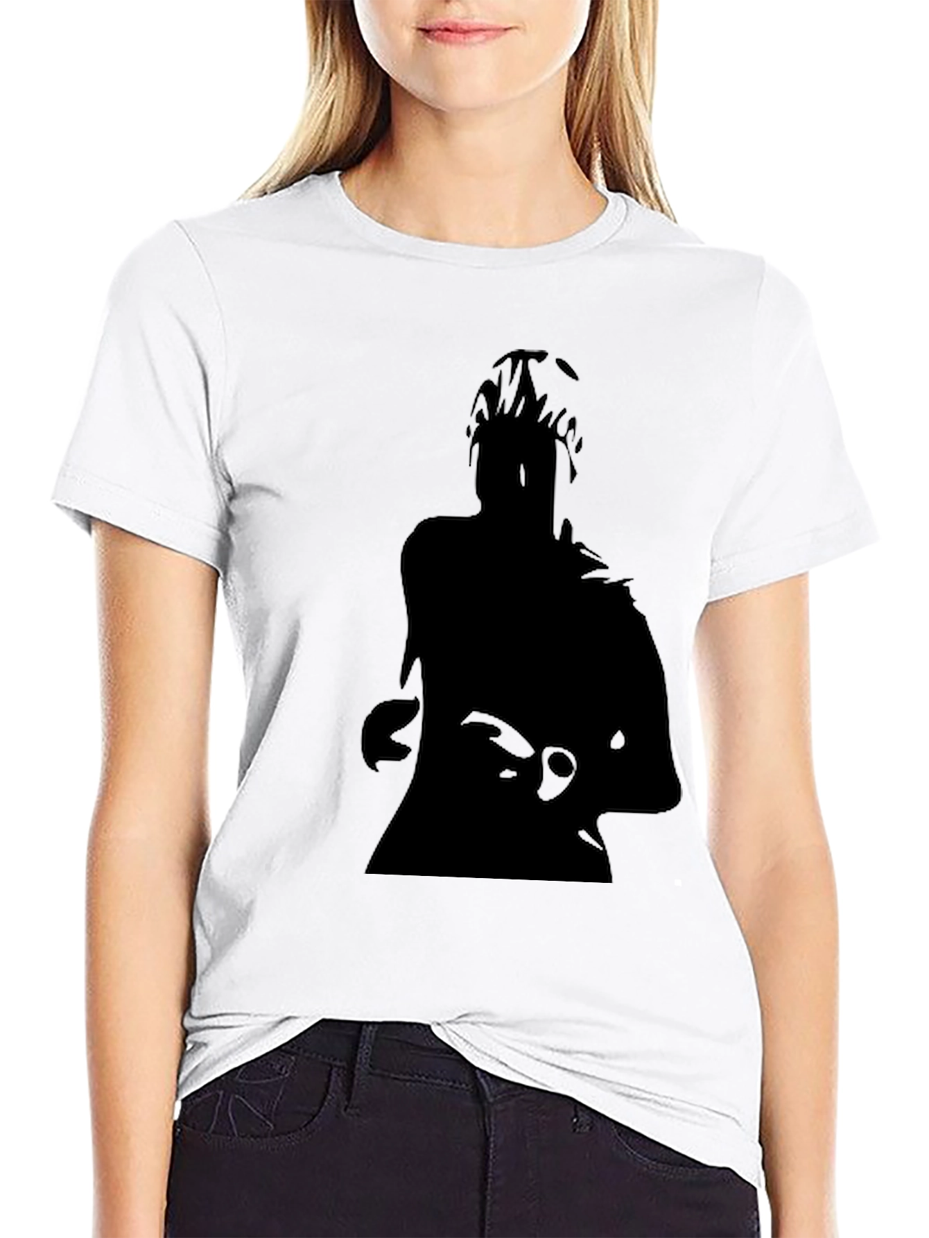 Silhouette Graphic Tee - Black