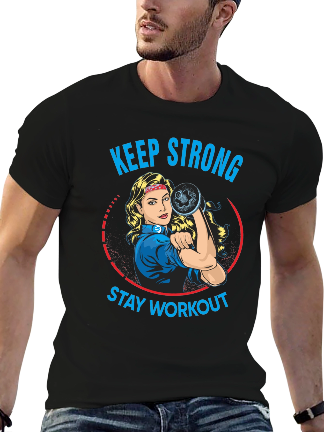 Keep Strong Stay Workout T-Shirt