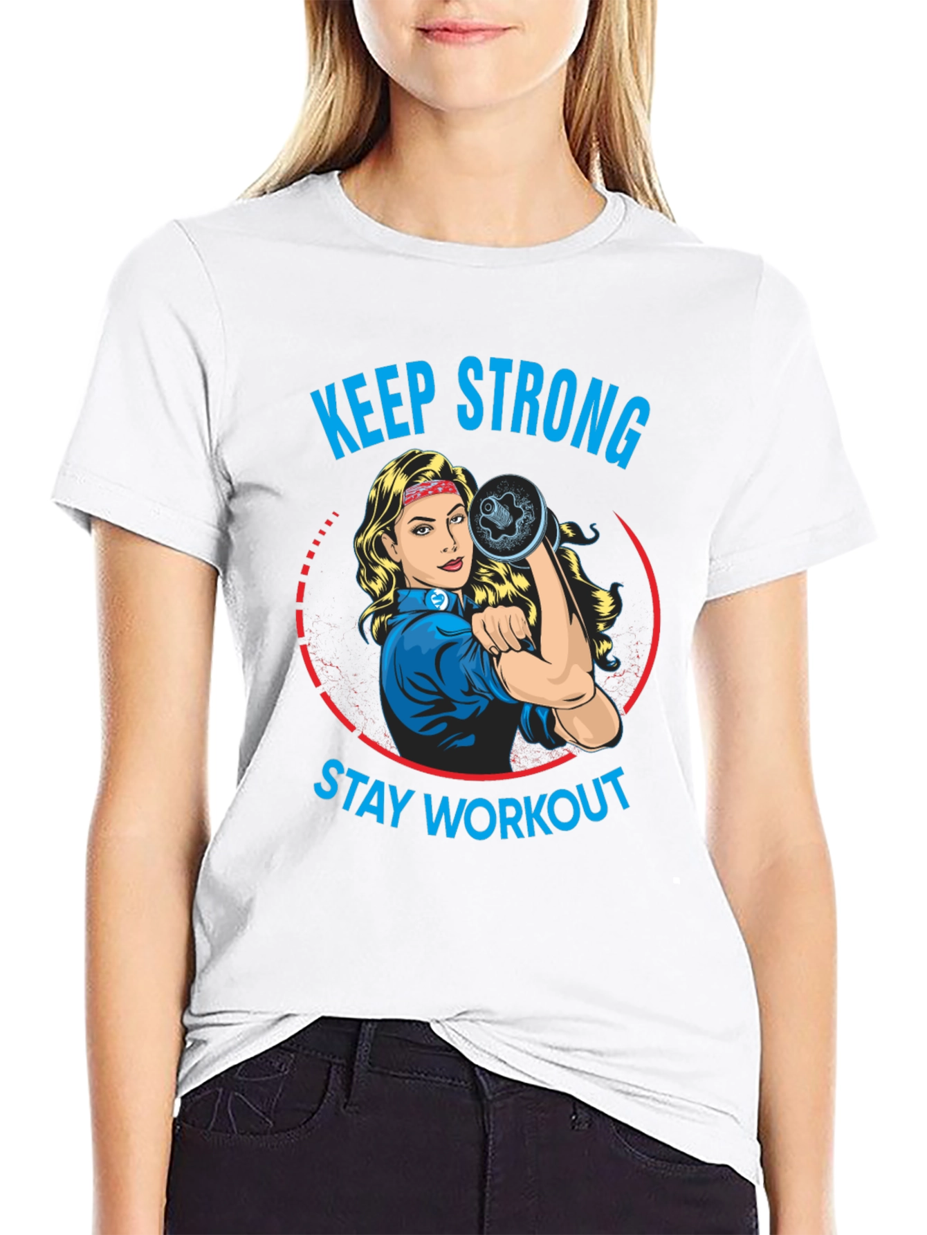 Keep Strong Stay Workout T-Shirt