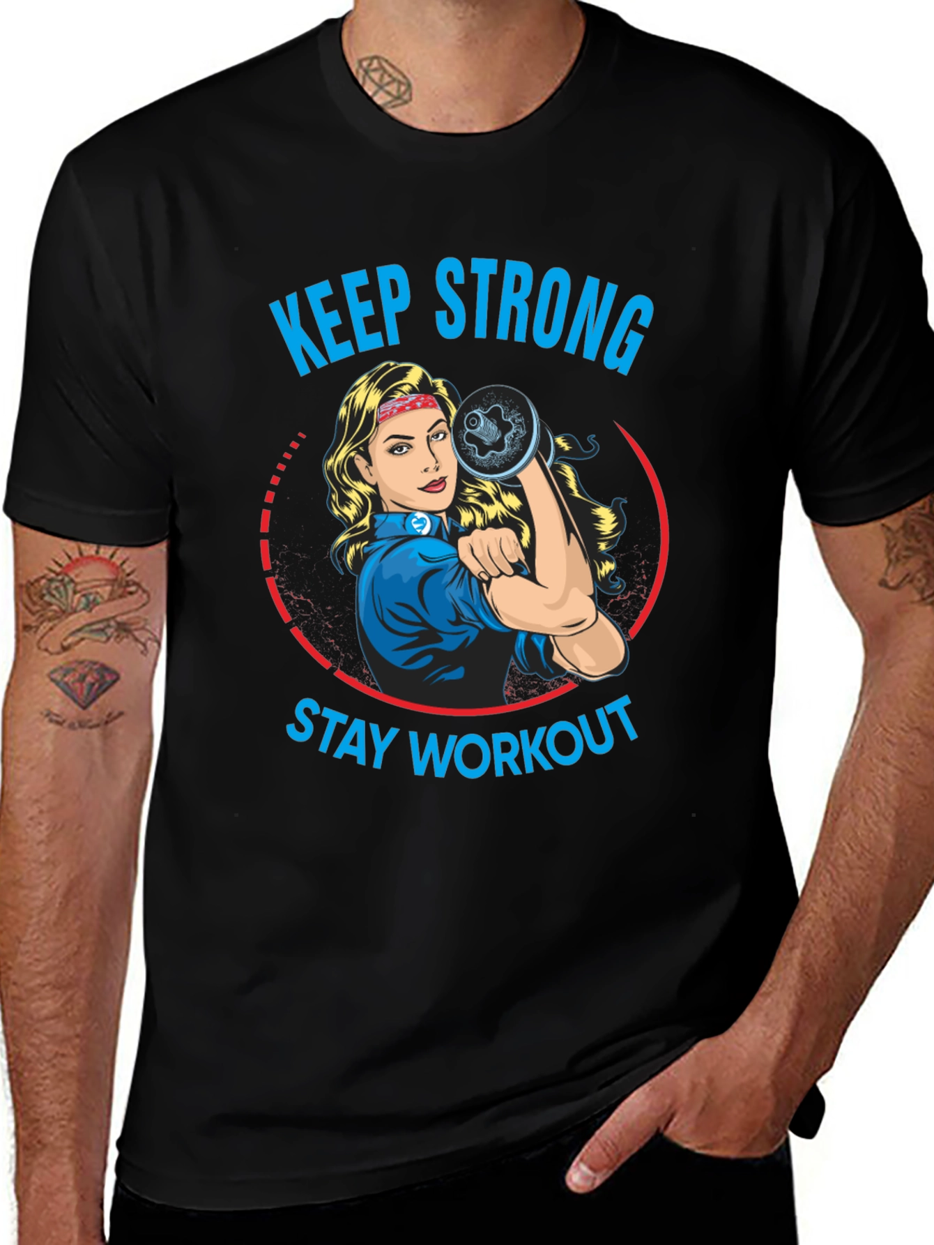 Keep Strong Stay Workout T-Shirt