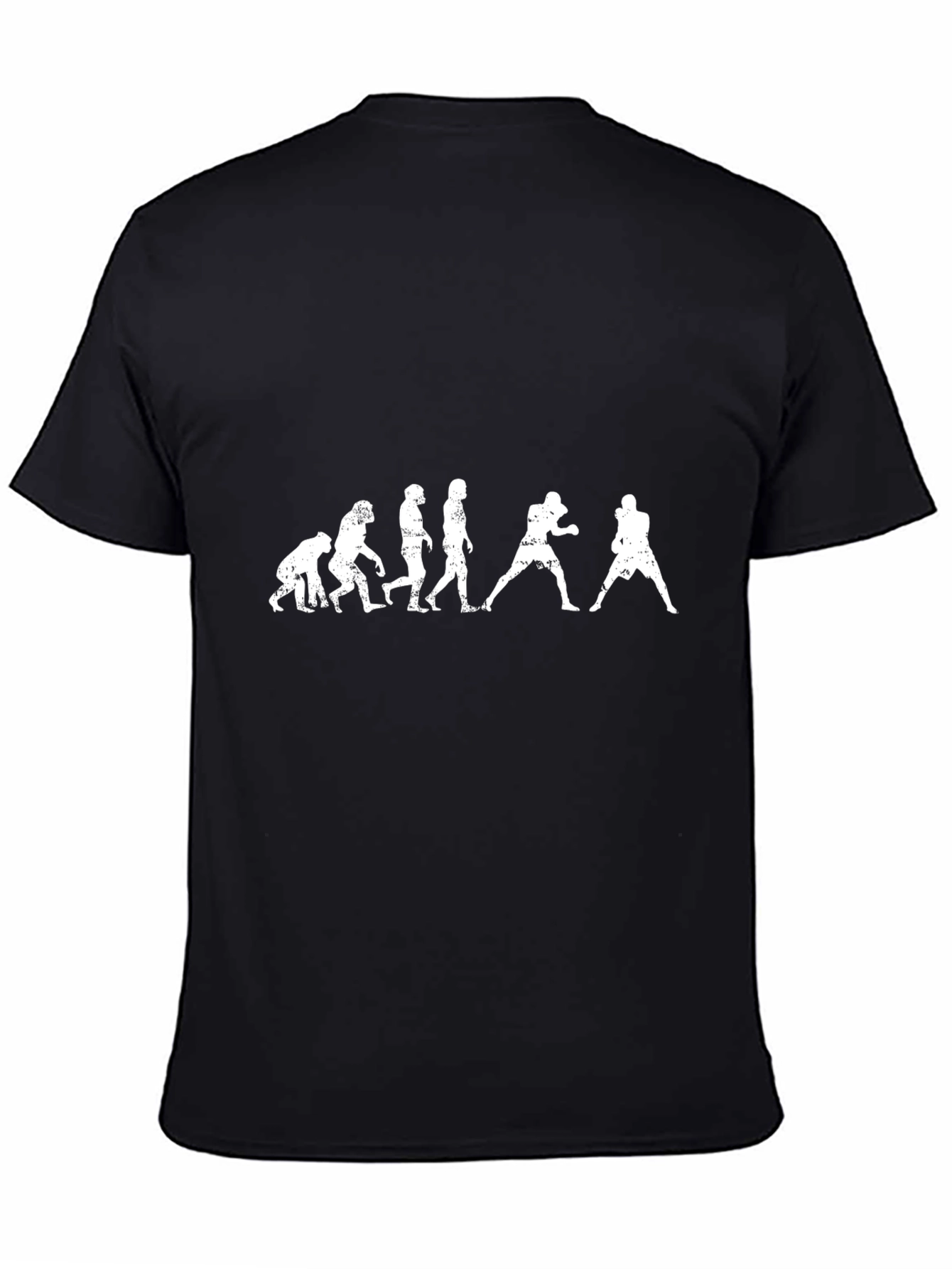 Evolution of Football Black T-Shirt