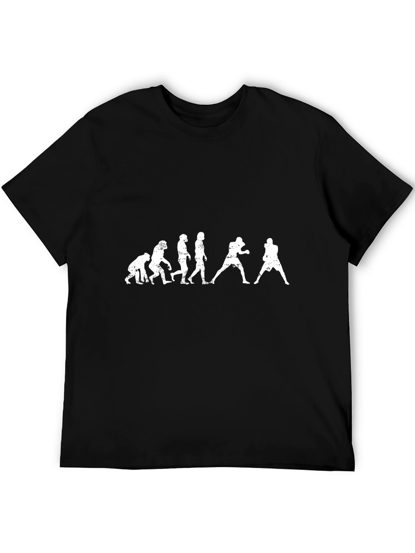 Evolution of Football Black T-Shirt