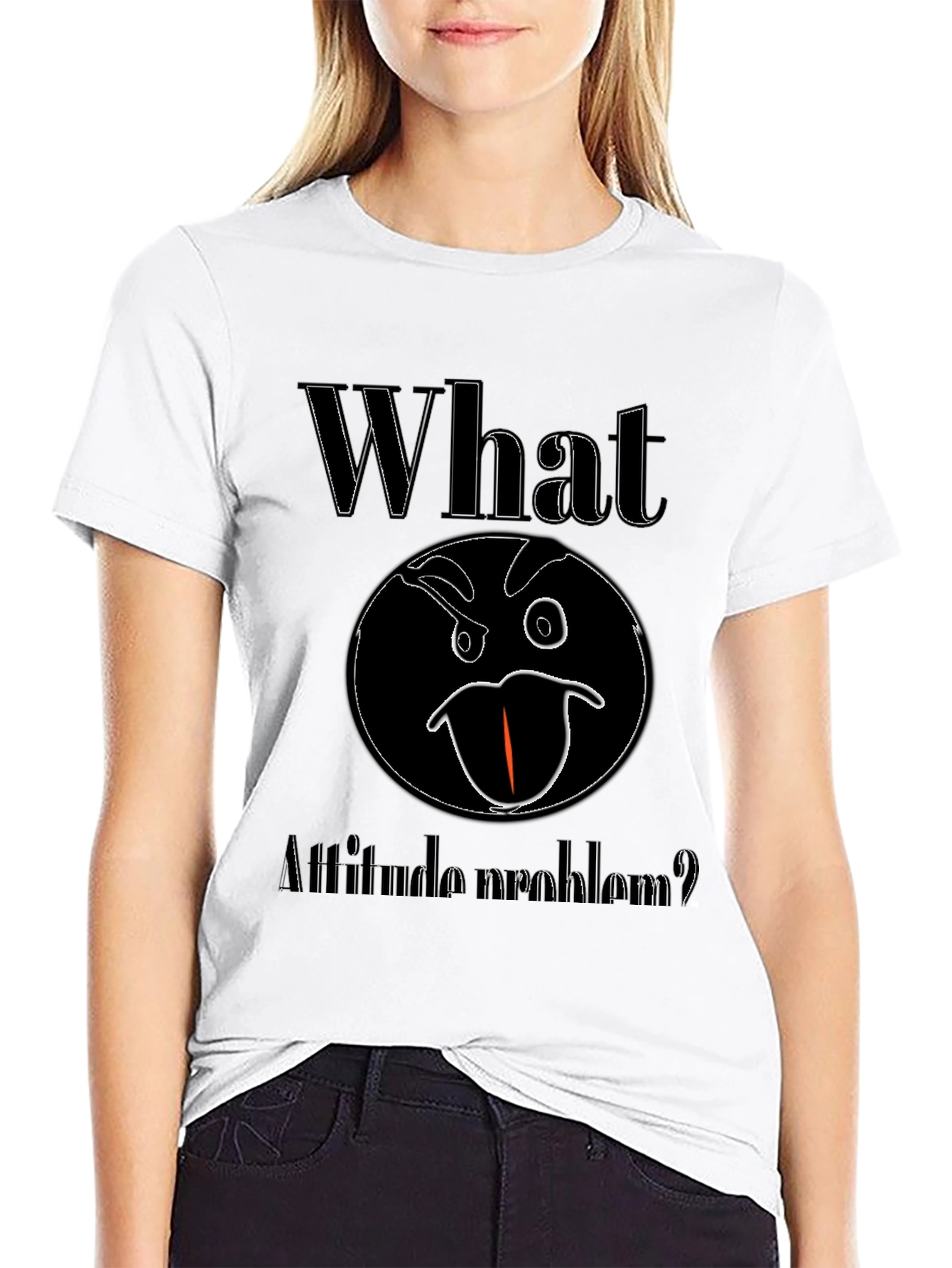 Funny Attitude T-Shirt - What Attitude Problem Graphic Tee
