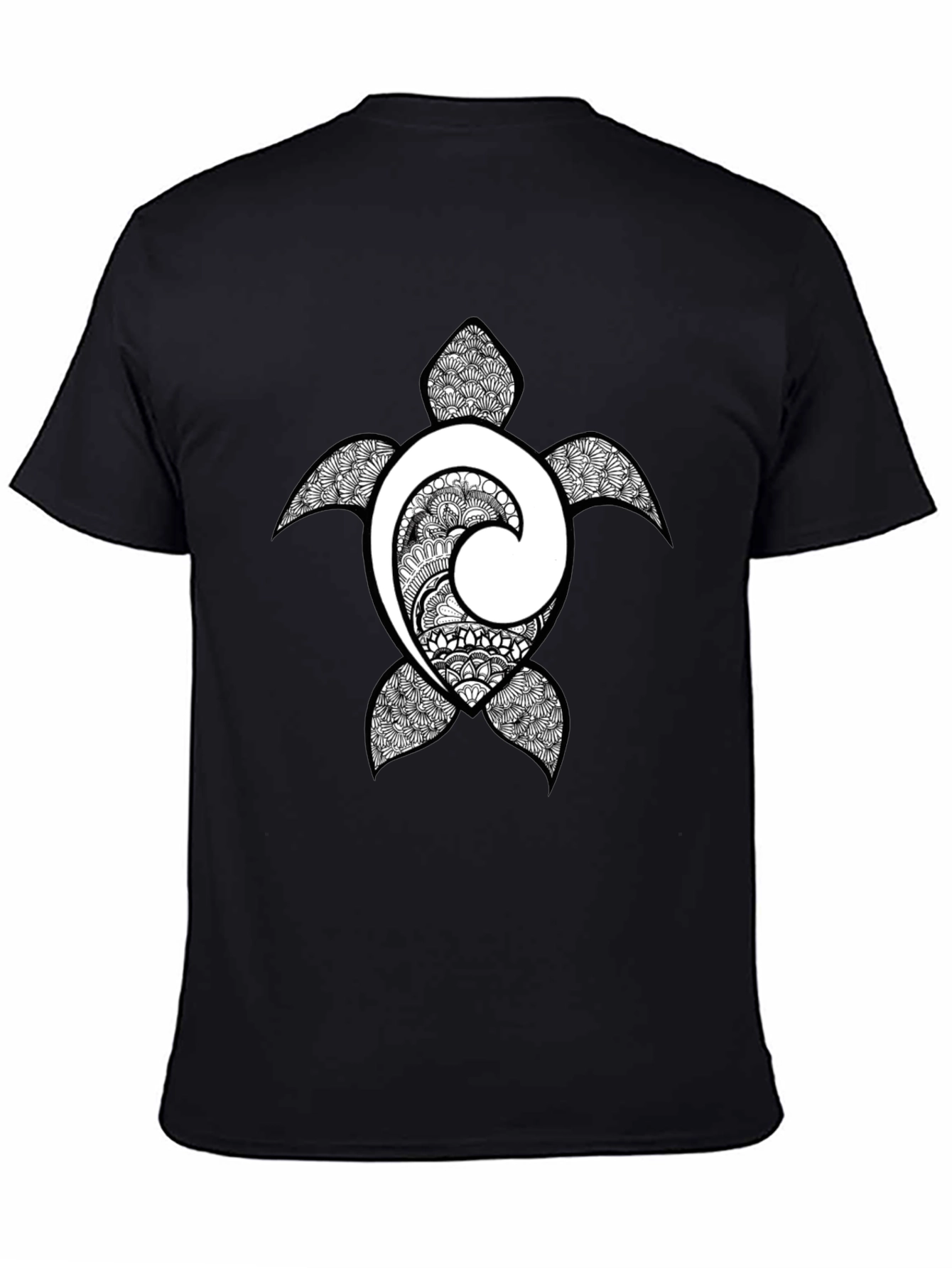 Turtle Graphic Print T-Shirt