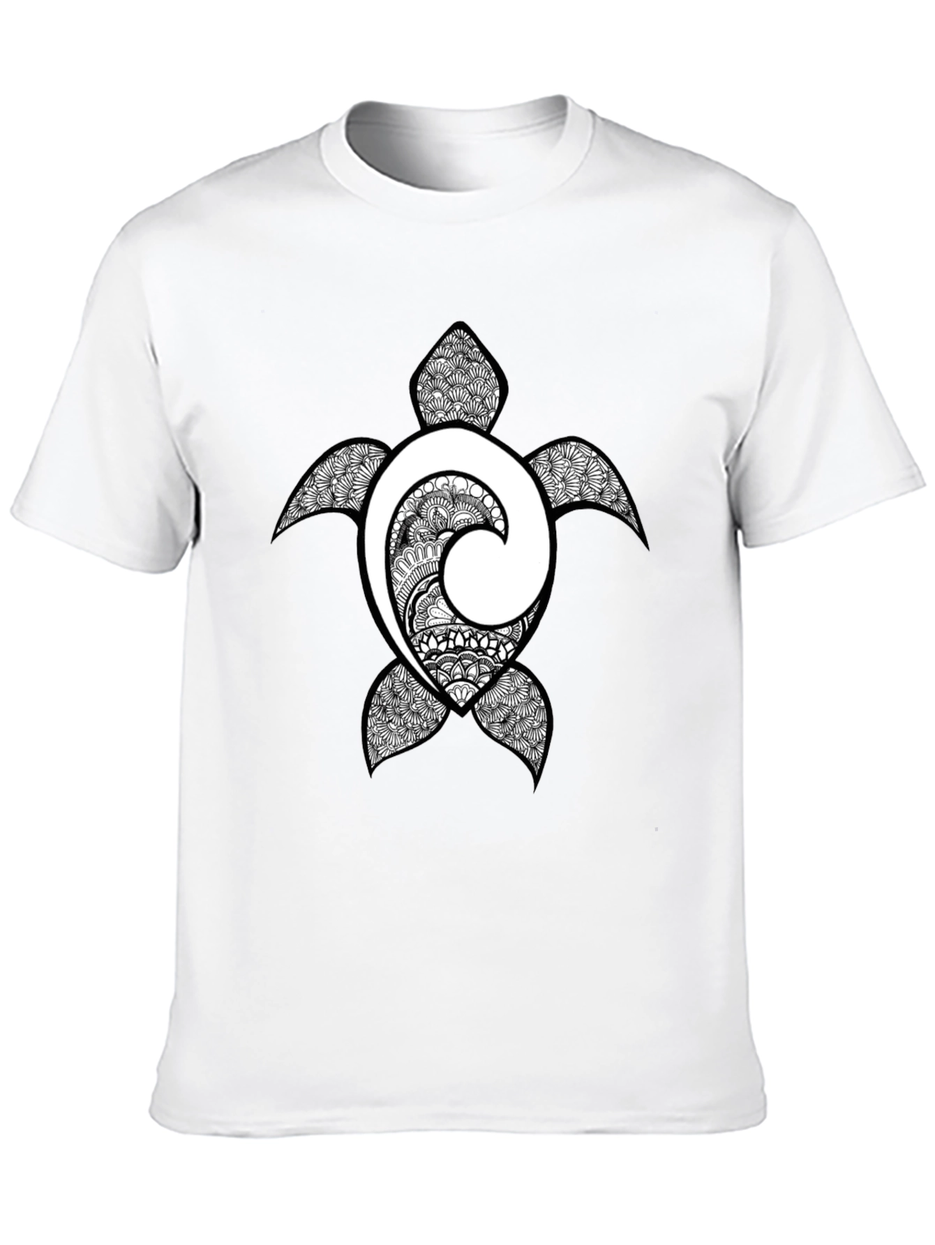 Turtle Graphic Print T-Shirt